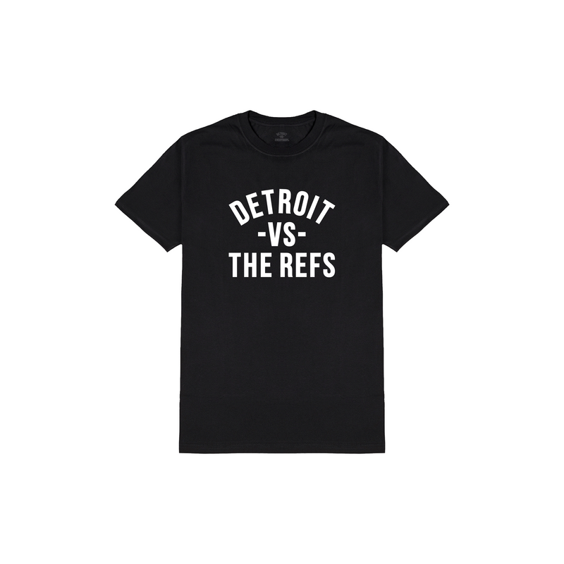 Detroit Vs The Refs Tee - Black/White
