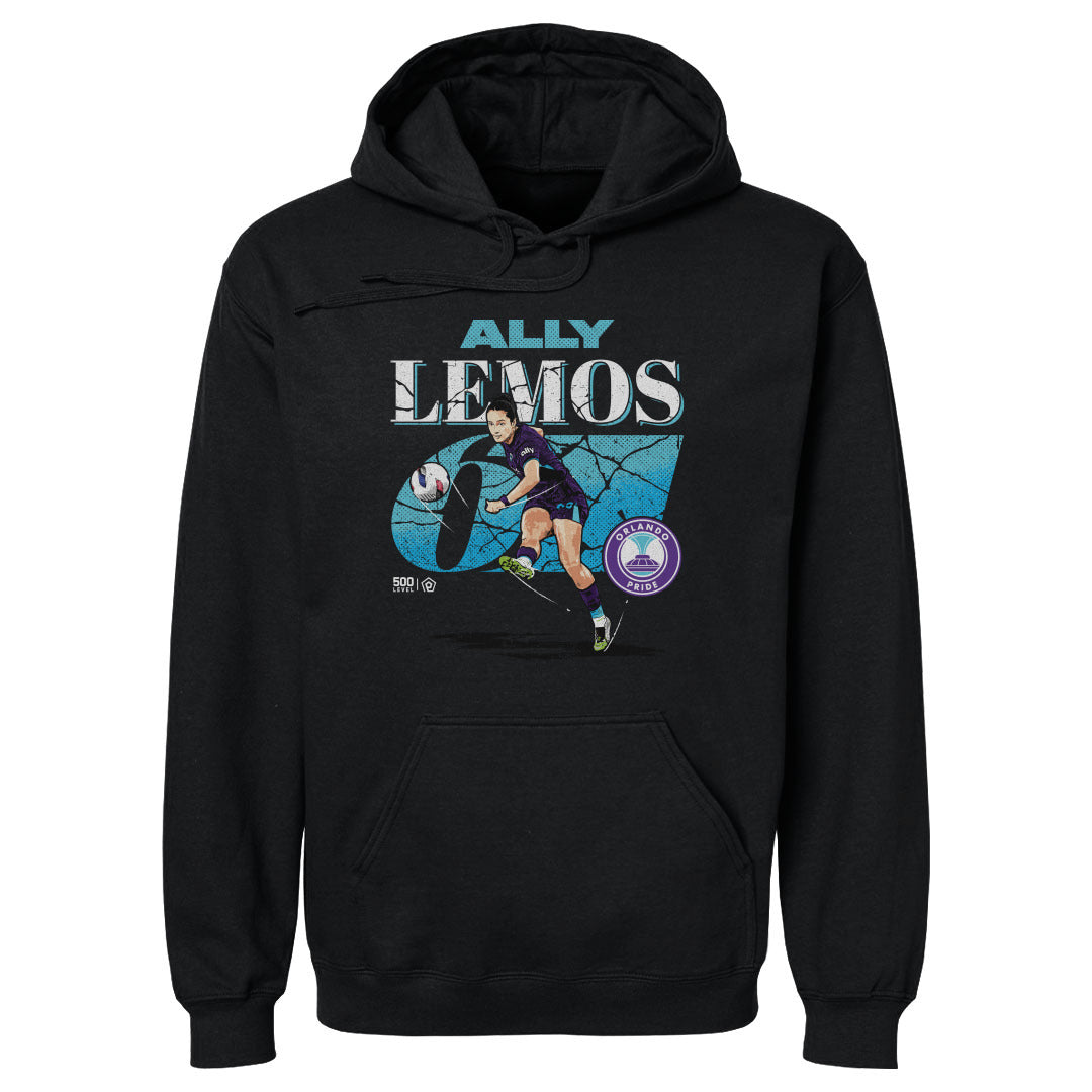 Ally Lemos Orlando Pride Cracked Number WHT