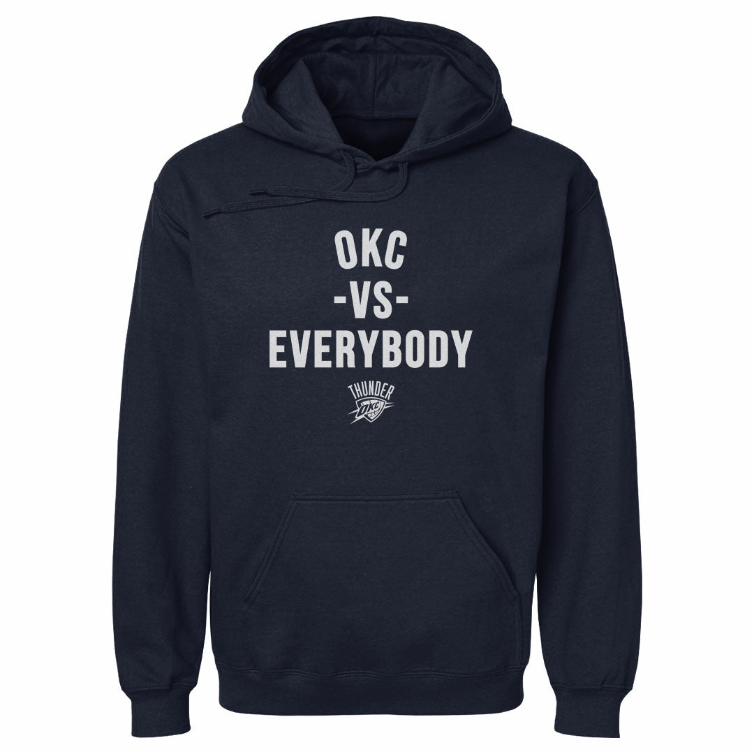 Oklahoma City Thunder Vs. Everybody Men's Hoodie