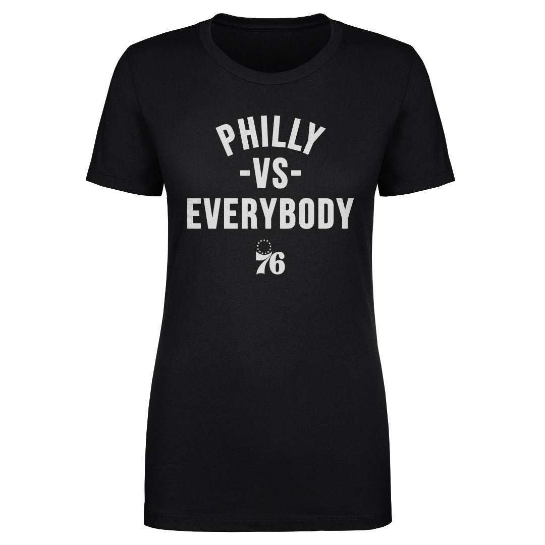 Philadelphia 76ers Vs. Everybody Women's Tee