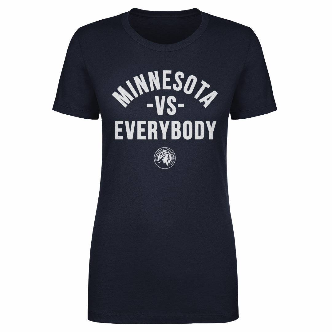 Minnesota Timberwolves Vs. Everybody Women's Tee