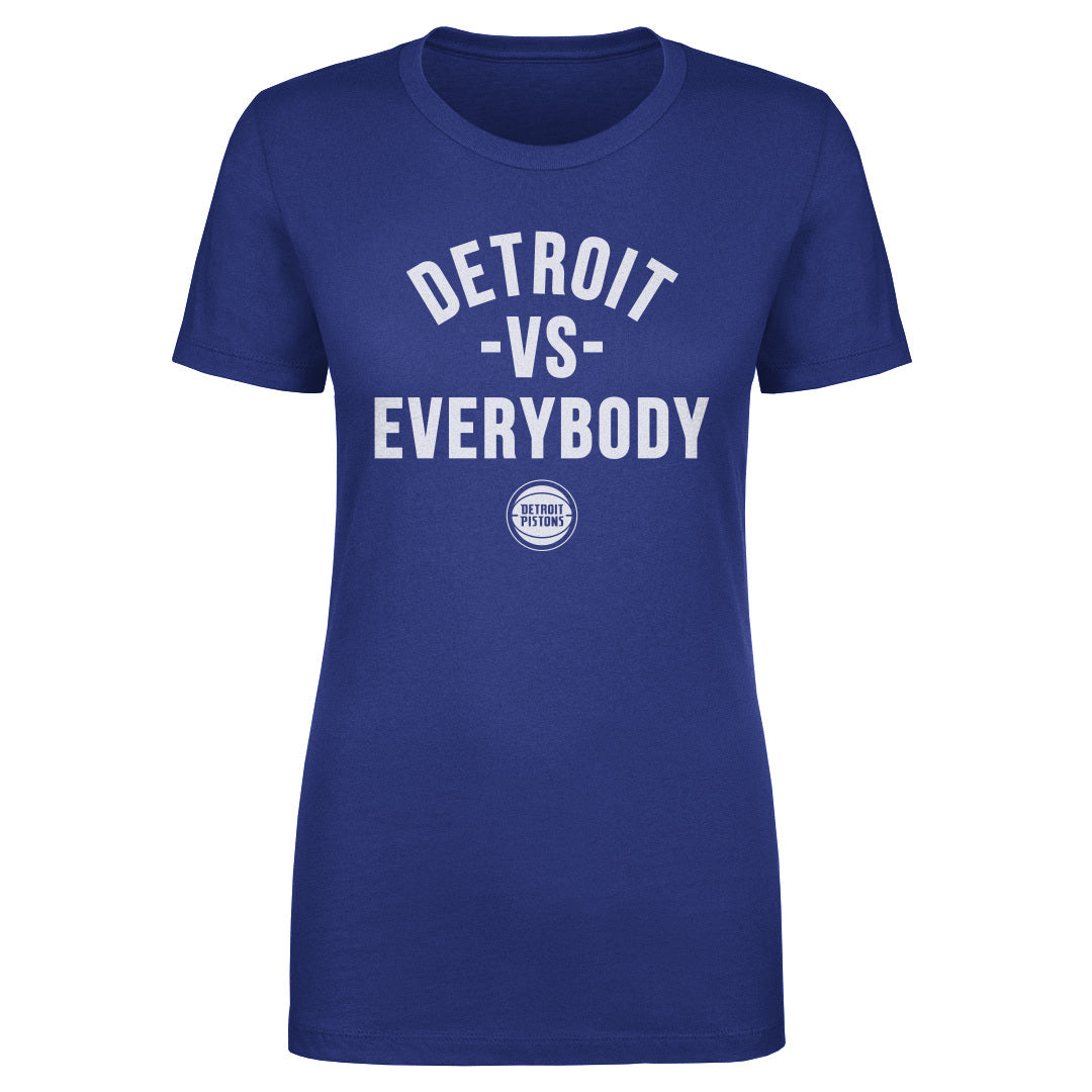 Detroit Pistons Vs. Everybody Women's Tee