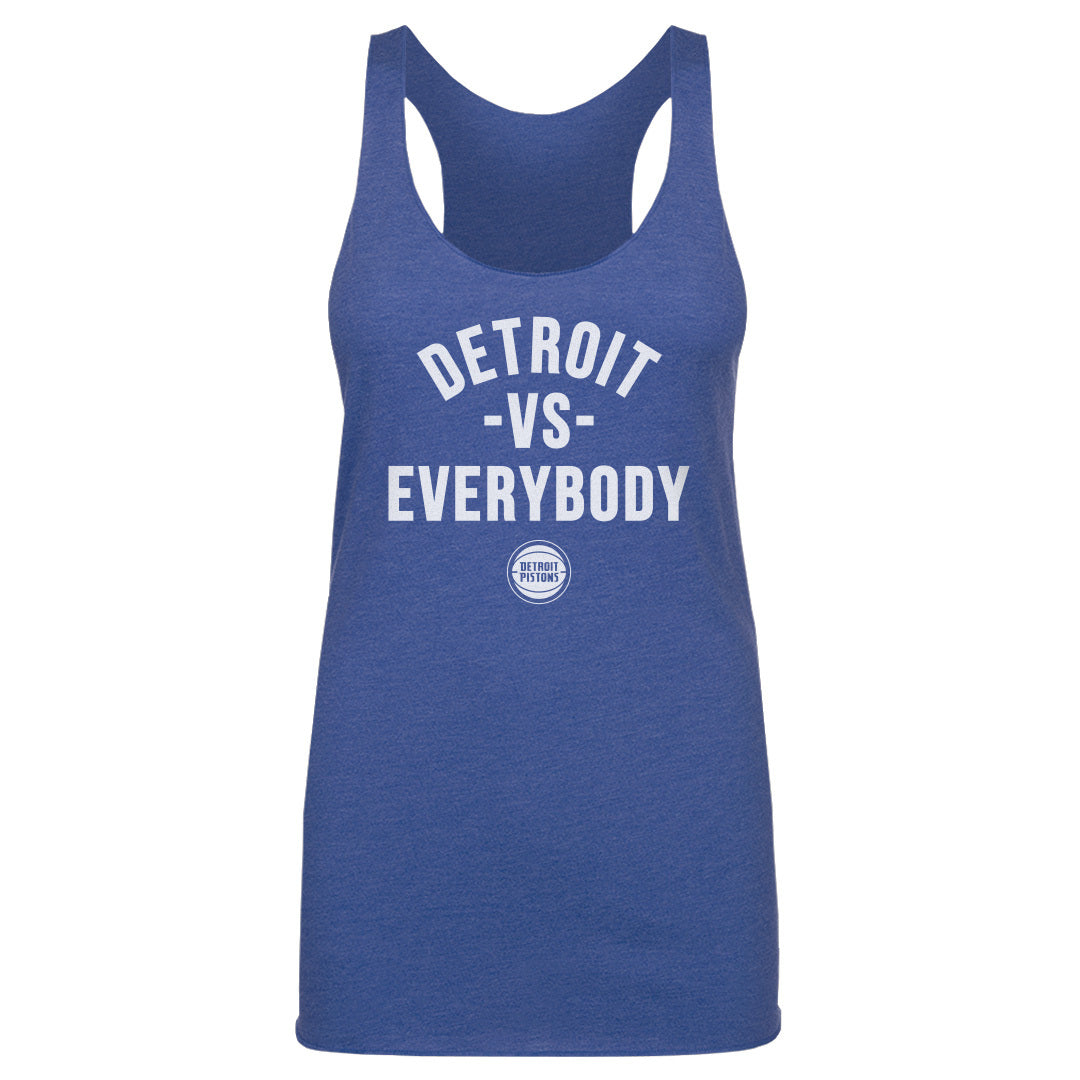 Detroit Pistons Vs. Everybody Women's Tank