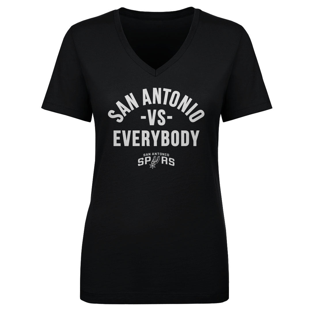 San Antonio Spurs Vs. Everybody Women's V Neck
