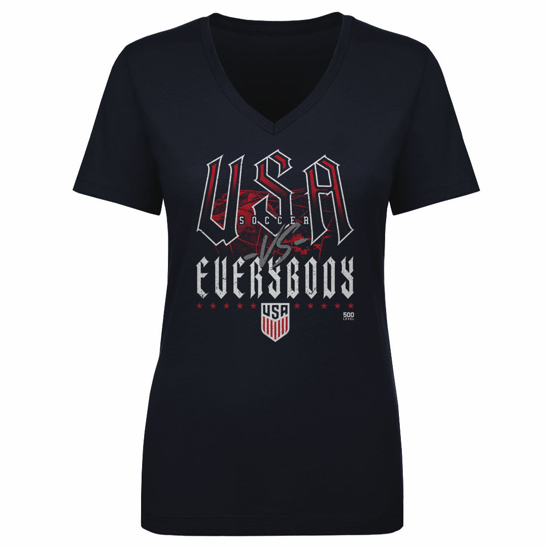 U.S. Soccer Vs. Everybody Grunge WHT