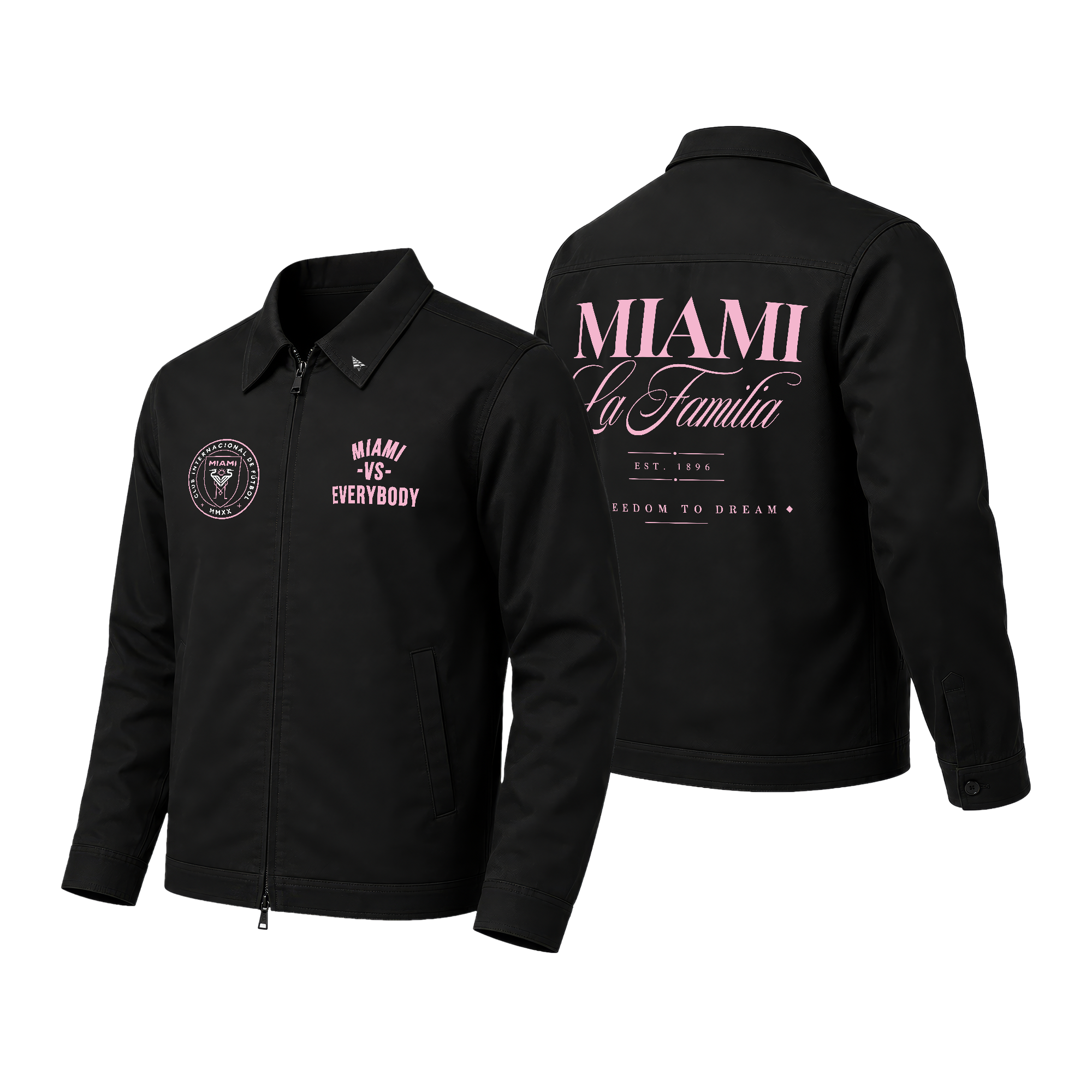 Planes Vs Everybody Inter Miami CF Work Jacket