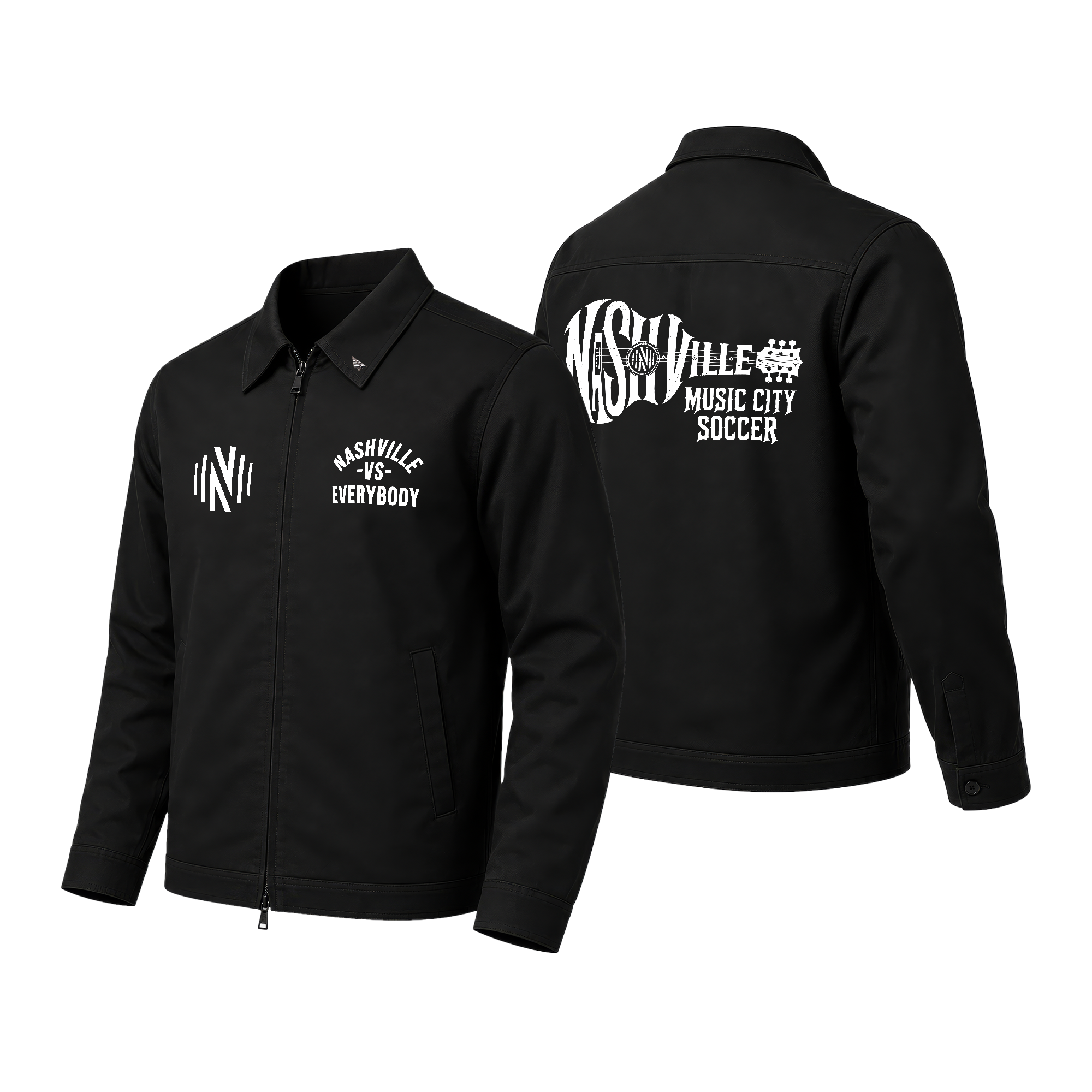 Planes Vs Everybody Nashville SC Work Jacket
