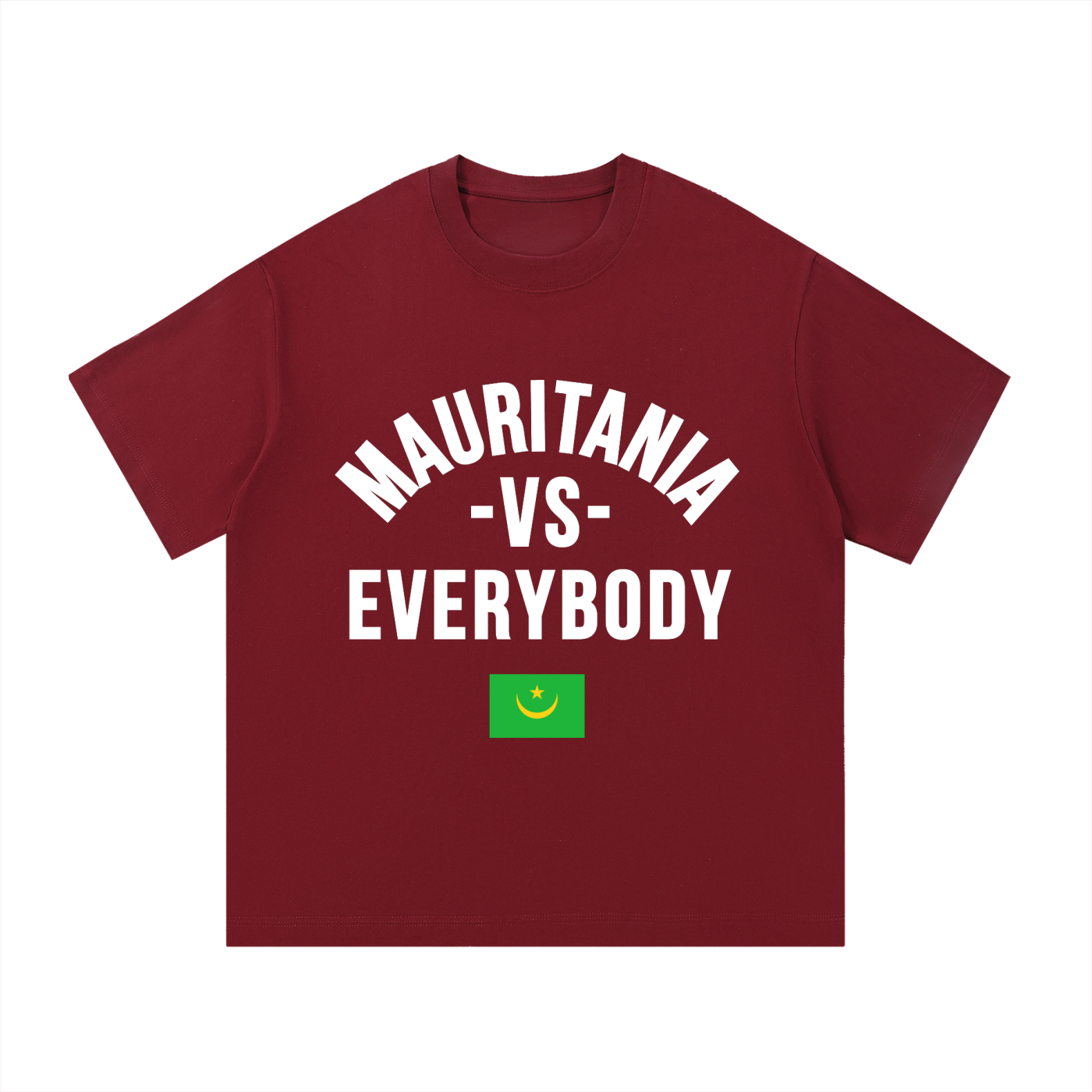 Mauritania Vs Everybody Essential Cotton T-Shirt