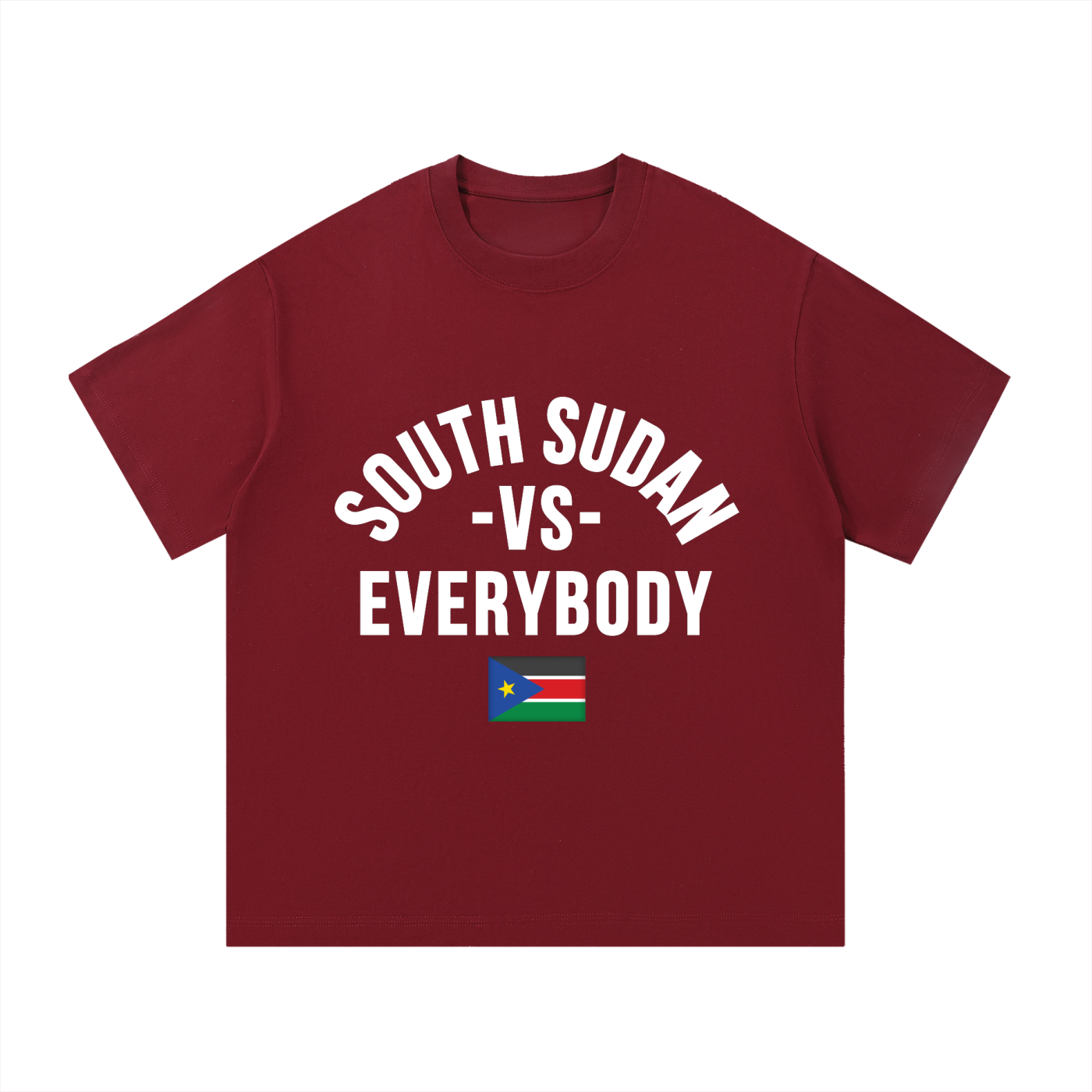 South Sudan Vs Everybody Essential Cotton T-Shirt