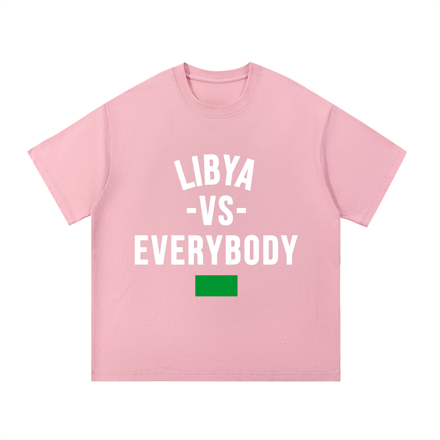 Libya Vs Everybody Essential Cotton T-Shirt