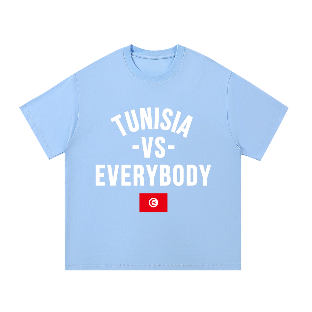 Tunisia Vs Everybody Essential Cotton T-Shirt