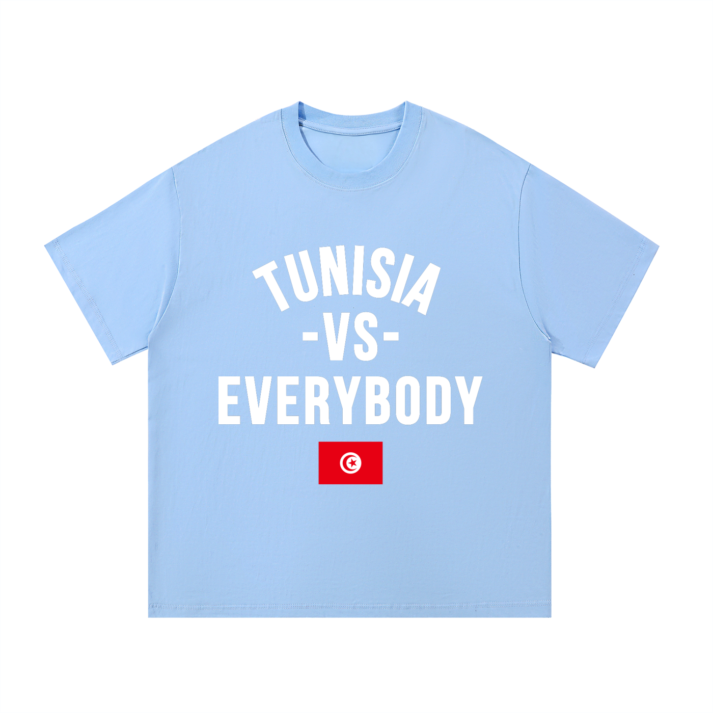 Tunisia Vs Everybody Essential Cotton T-Shirt