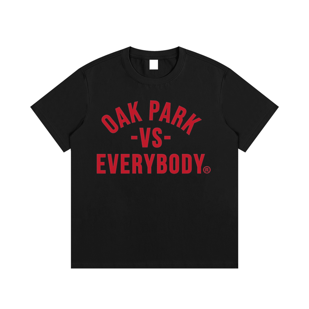 Oak Park Vs Everybody Essential Cotton T-Shirt