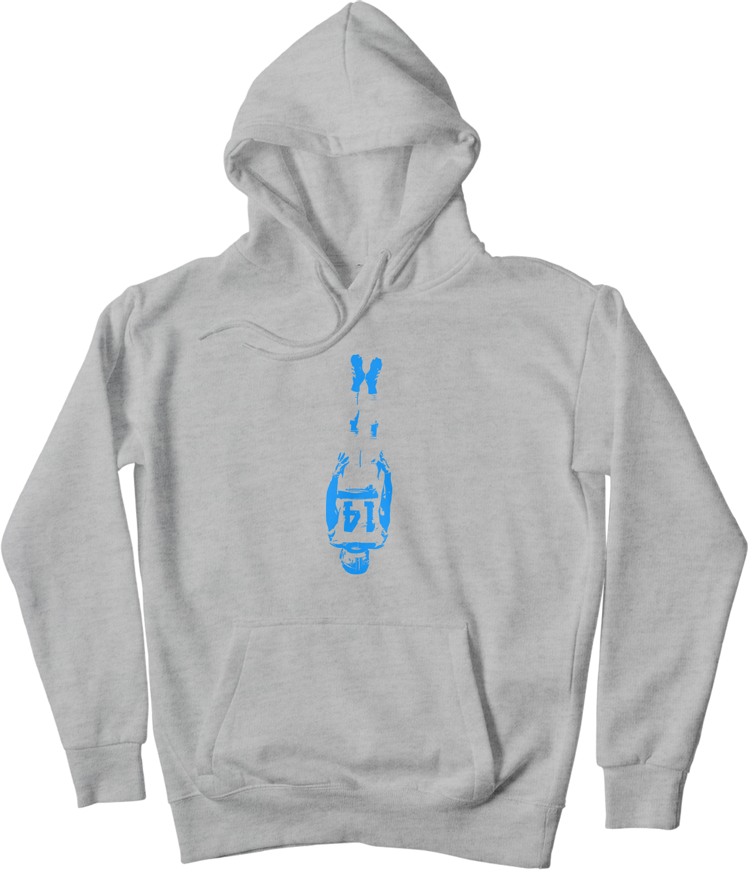 St. Brown Hoodie - Grey/Blue image 0