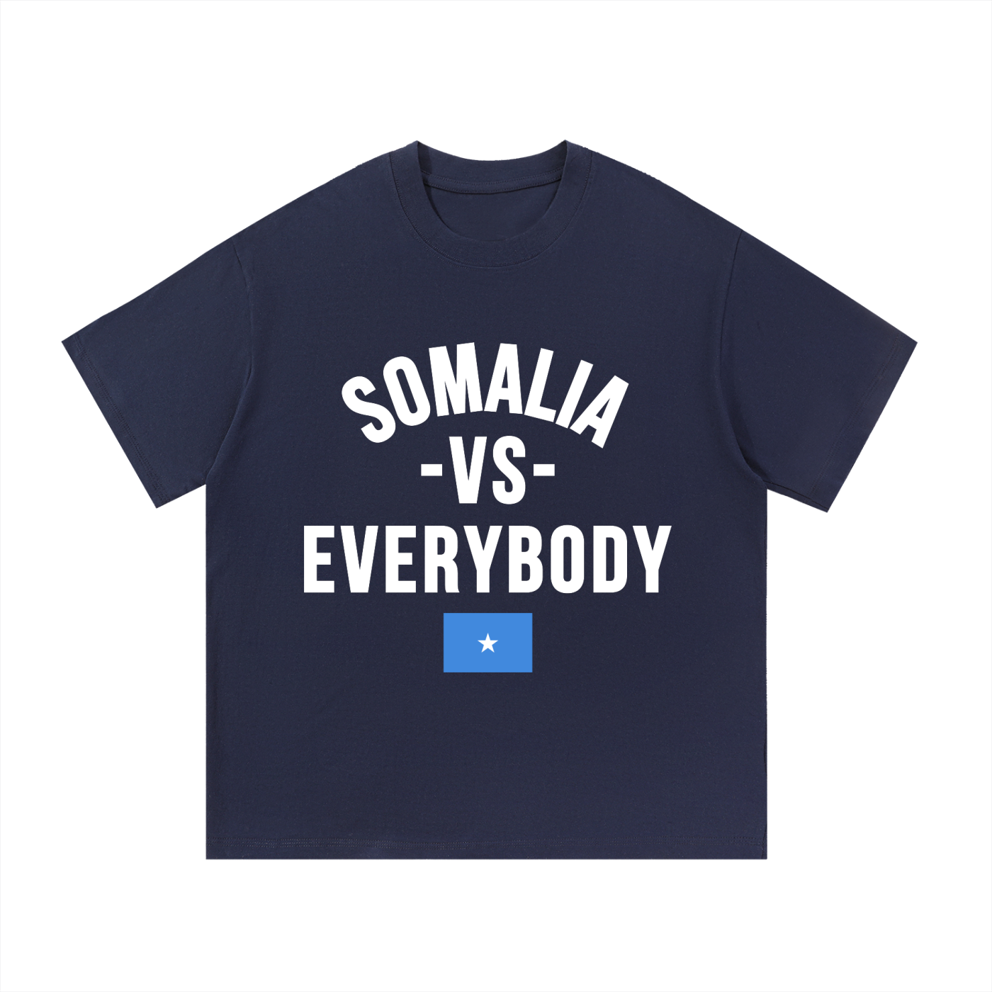 Somalia Vs Everybody Essential Cotton T-Shirt