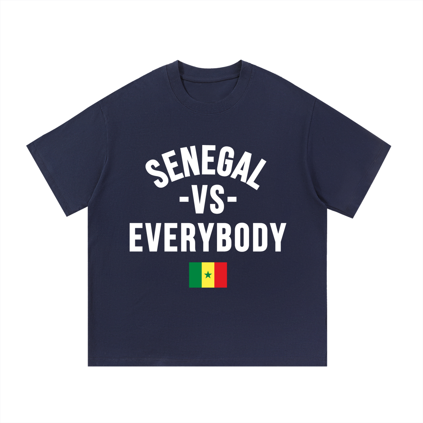 Senegal Vs Everybody Essential Cotton T-Shirt