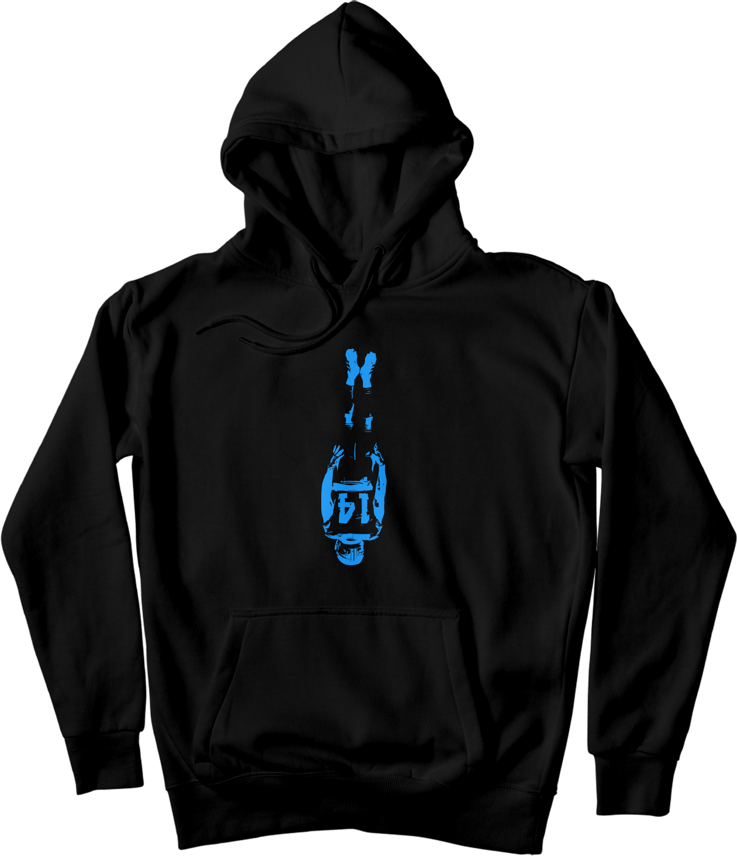 St. Brown Hoodie - Black/Blue image 0