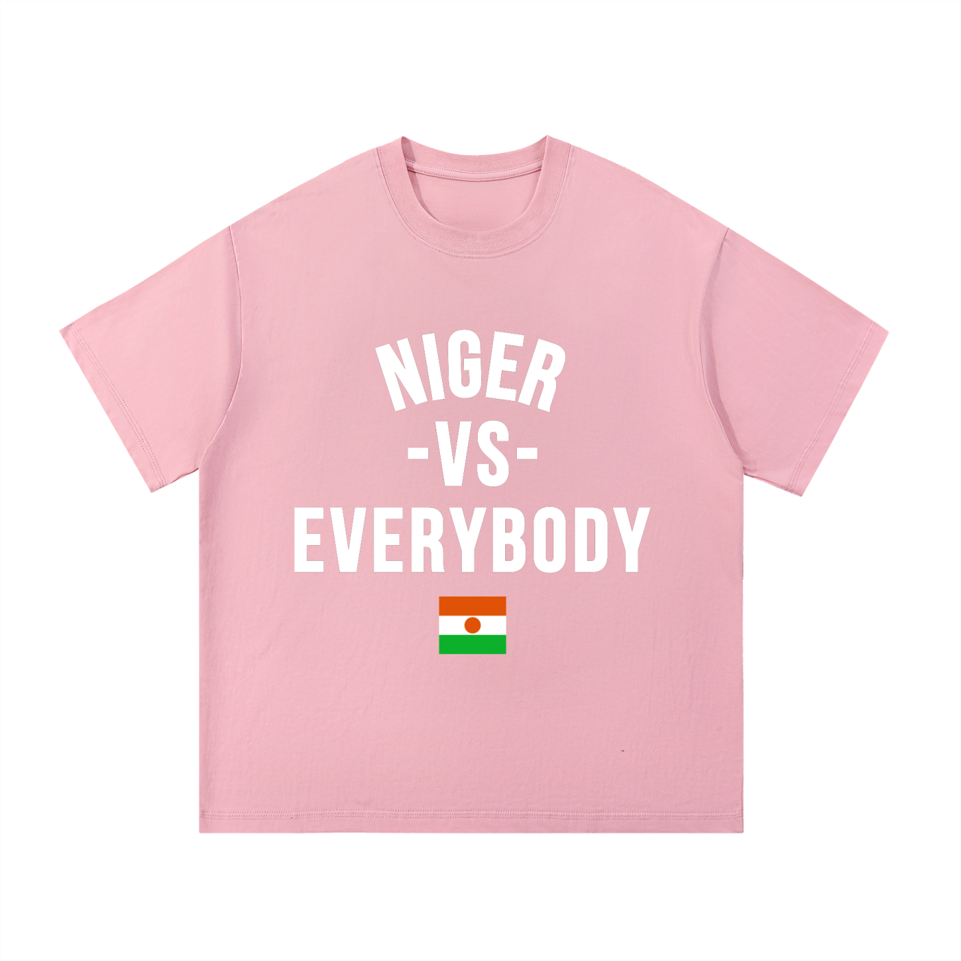 Niger Vs Everybody Essential Cotton T-Shirt