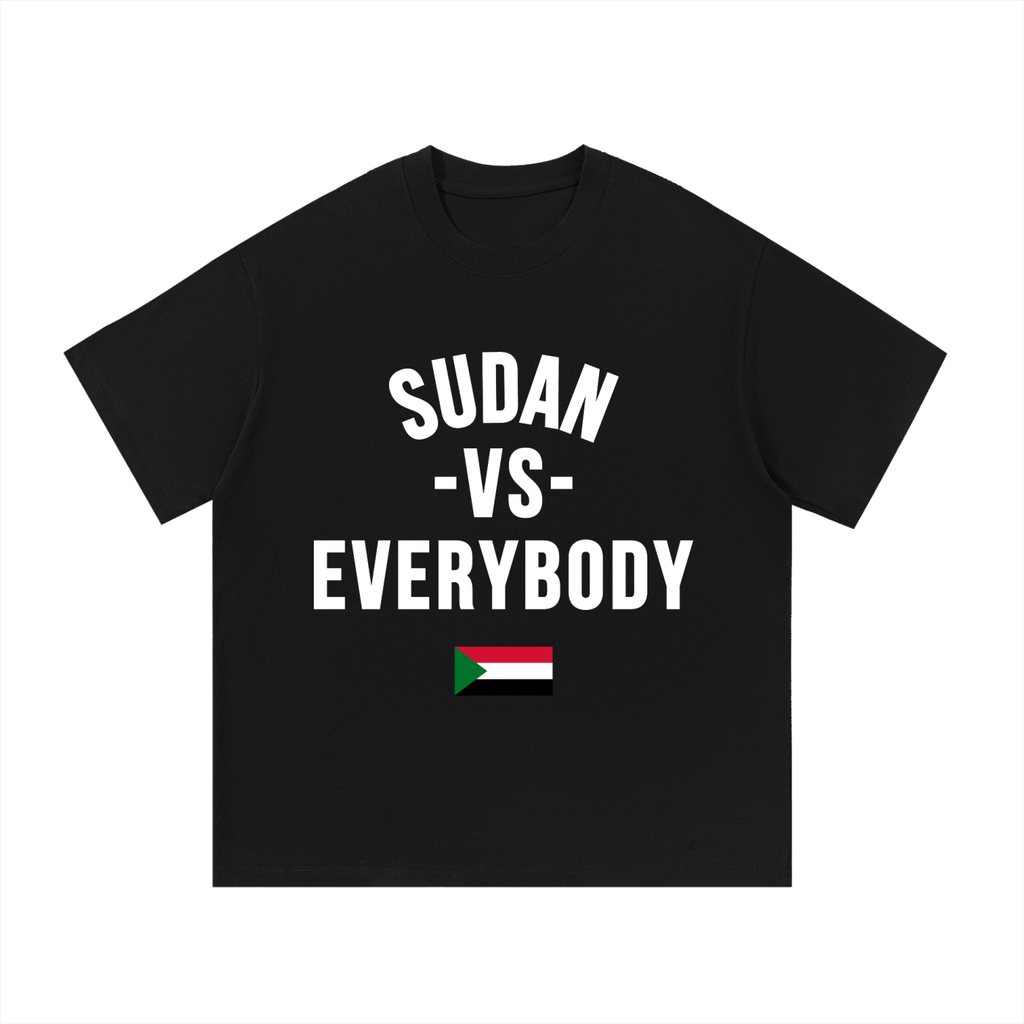 Sudan Vs Everybody Essential Cotton T-Shirt