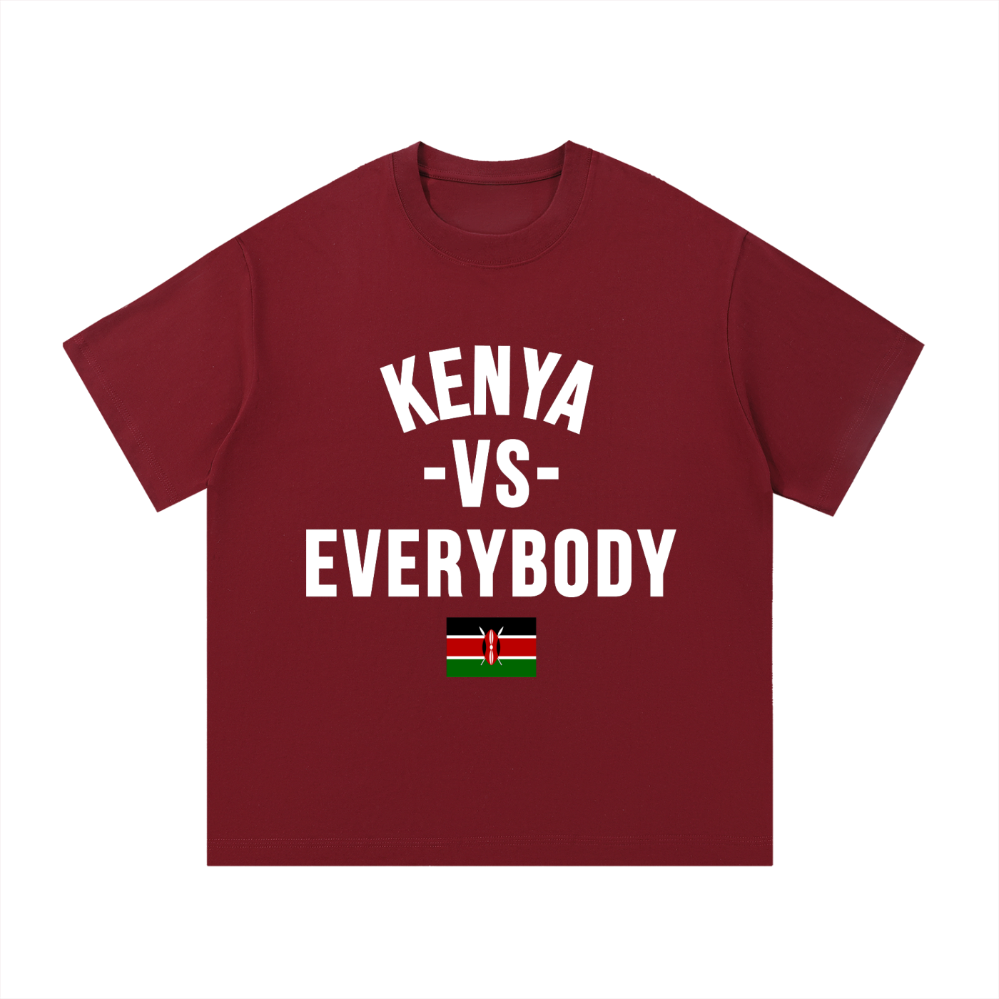 Kenya Vs Everybody Essential Cotton T-Shirt