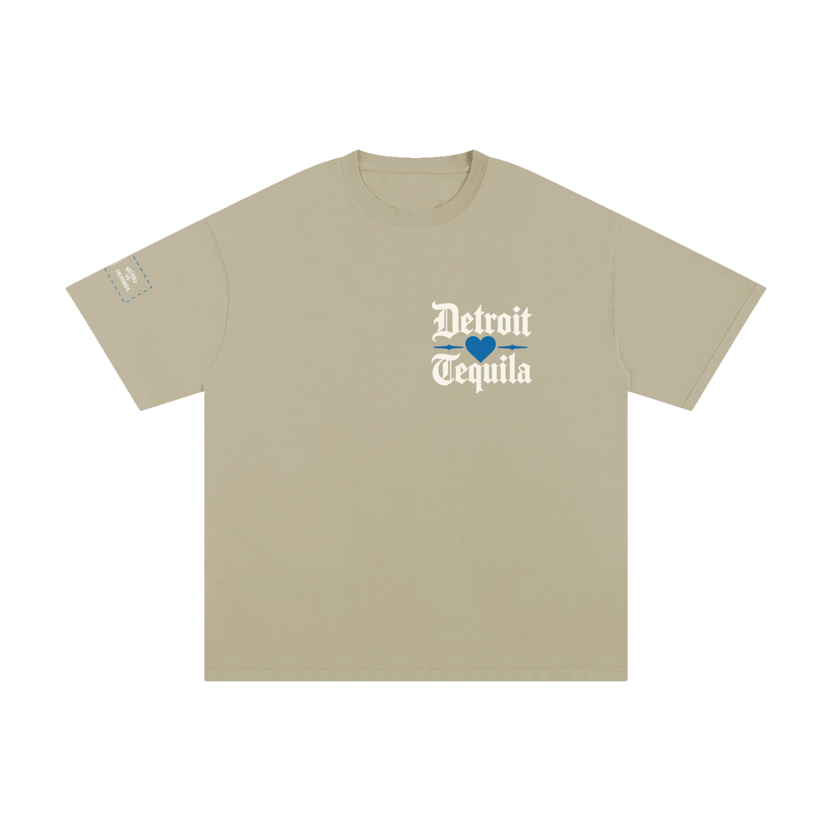 Detroit Loves Tequila Roar Tee