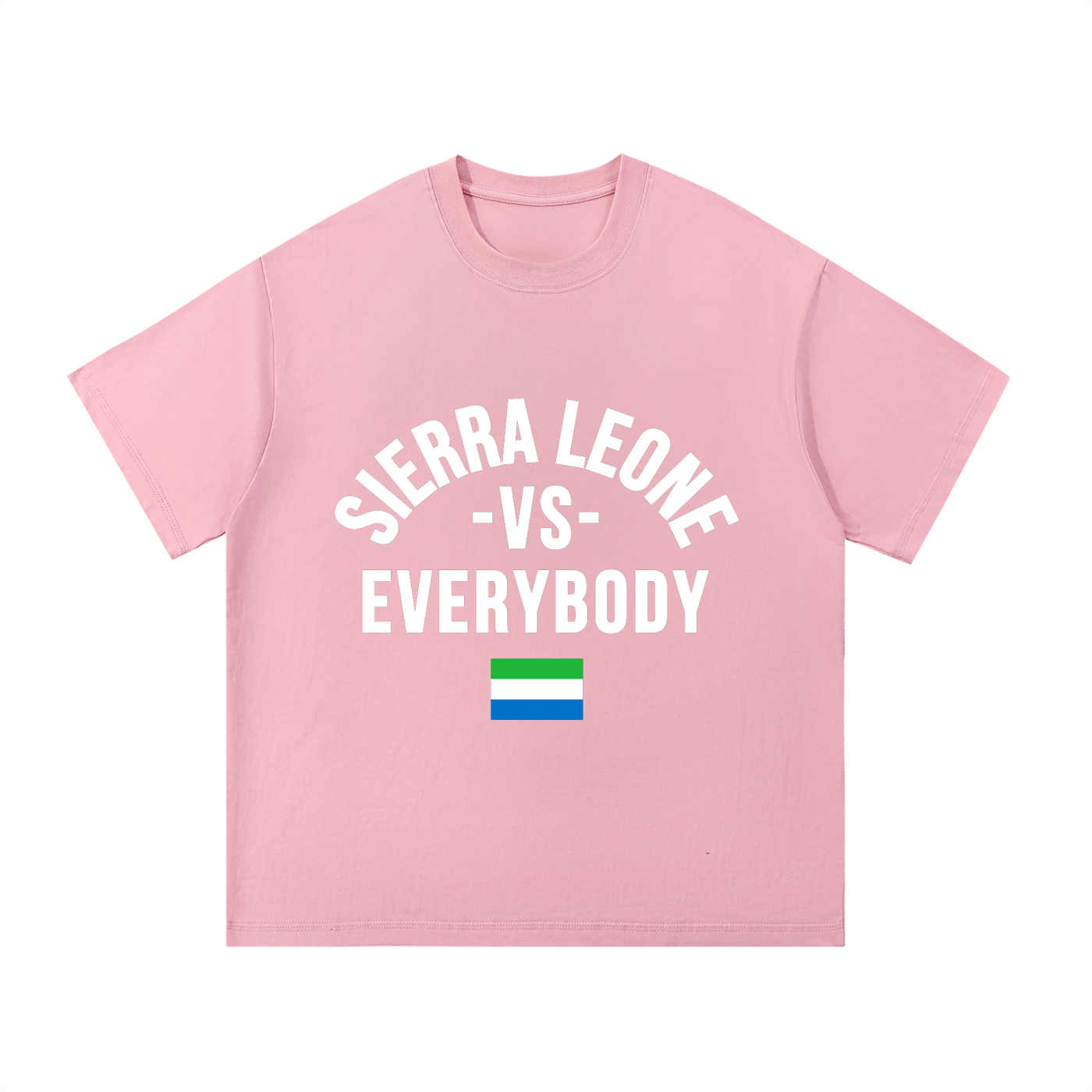 Sierra Leone Vs Everybody Essential Cotton T-Shirt