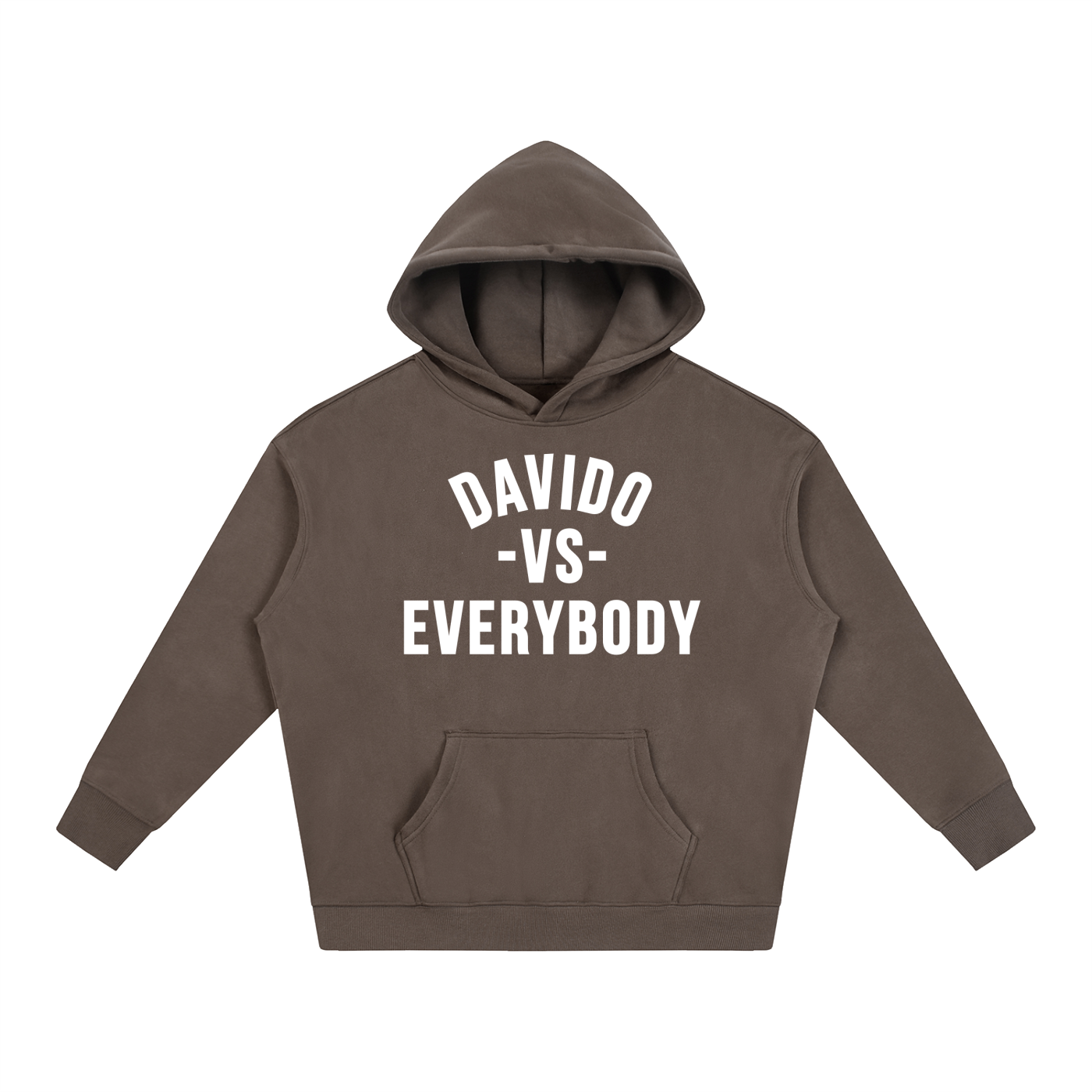 Davido Vs Everybody Oversize Fleeced Hoodie