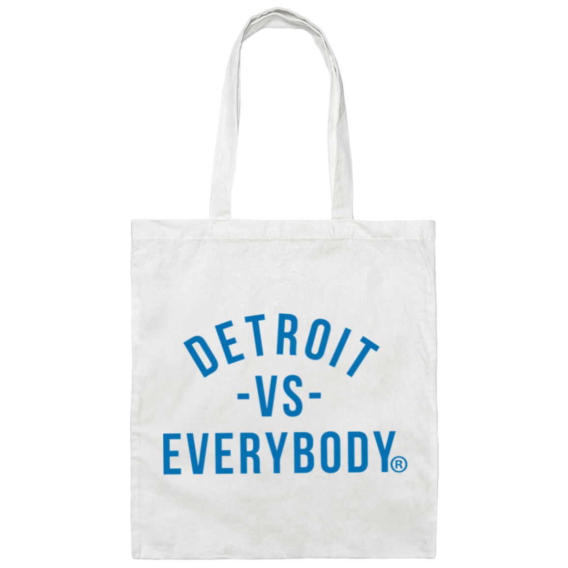 Detroit Vs Everybody Tote Bag - White, One Size image
