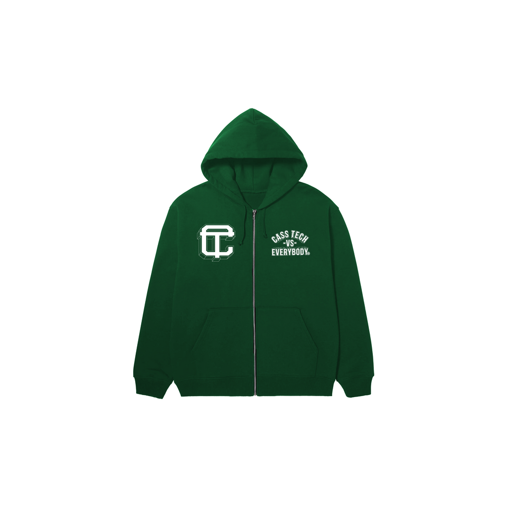 Cass Tech Vs Everybody Zip-Up Hoodie image 0