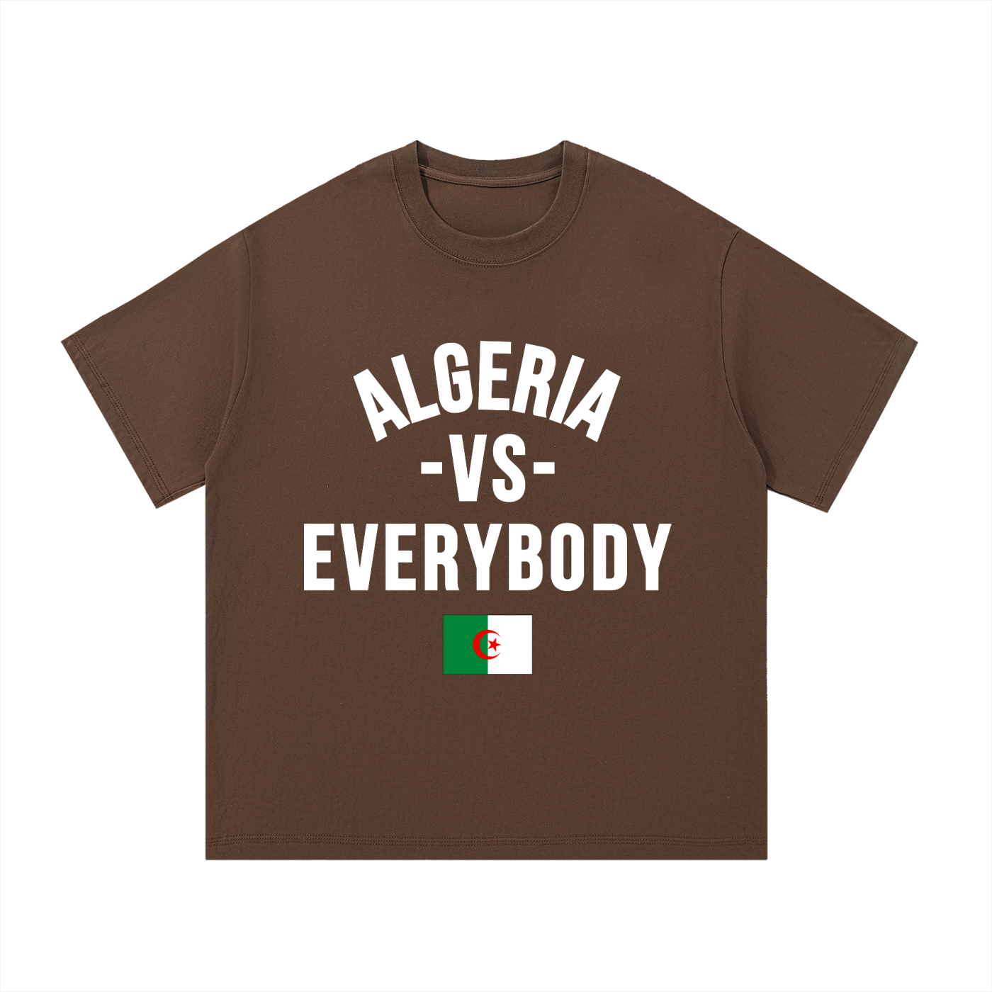 Algeria Vs Everybody Essential Cotton T-Shirt