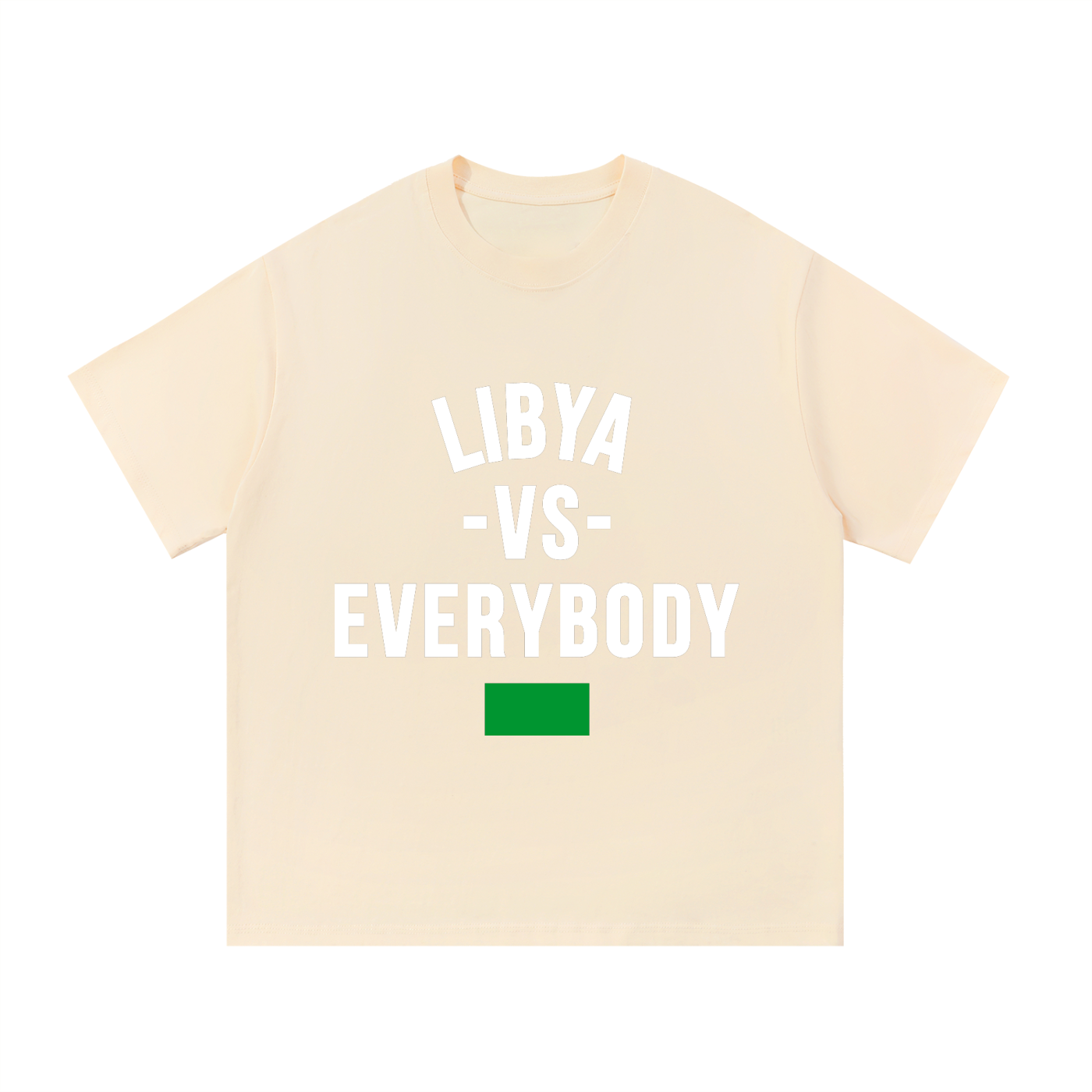 Libya Vs Everybody Essential Cotton T-Shirt