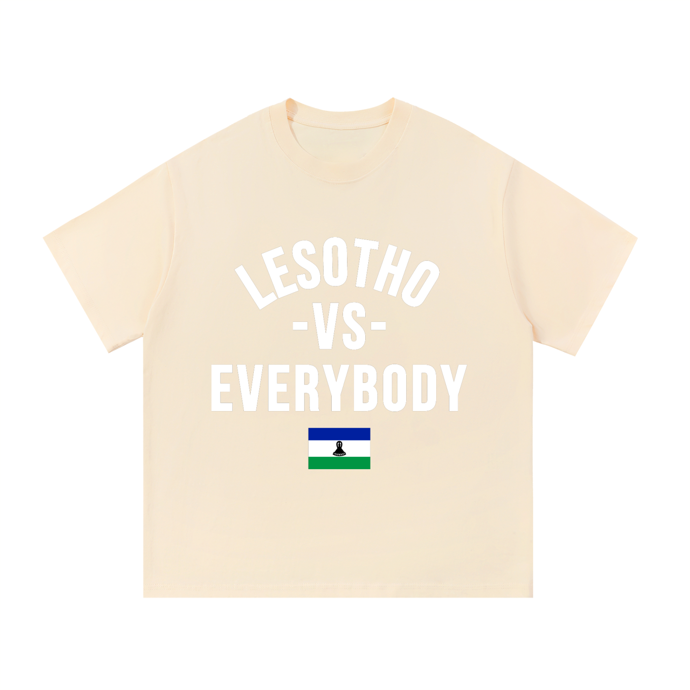 Lesotho Vs Everybody Essential Cotton T-Shirt