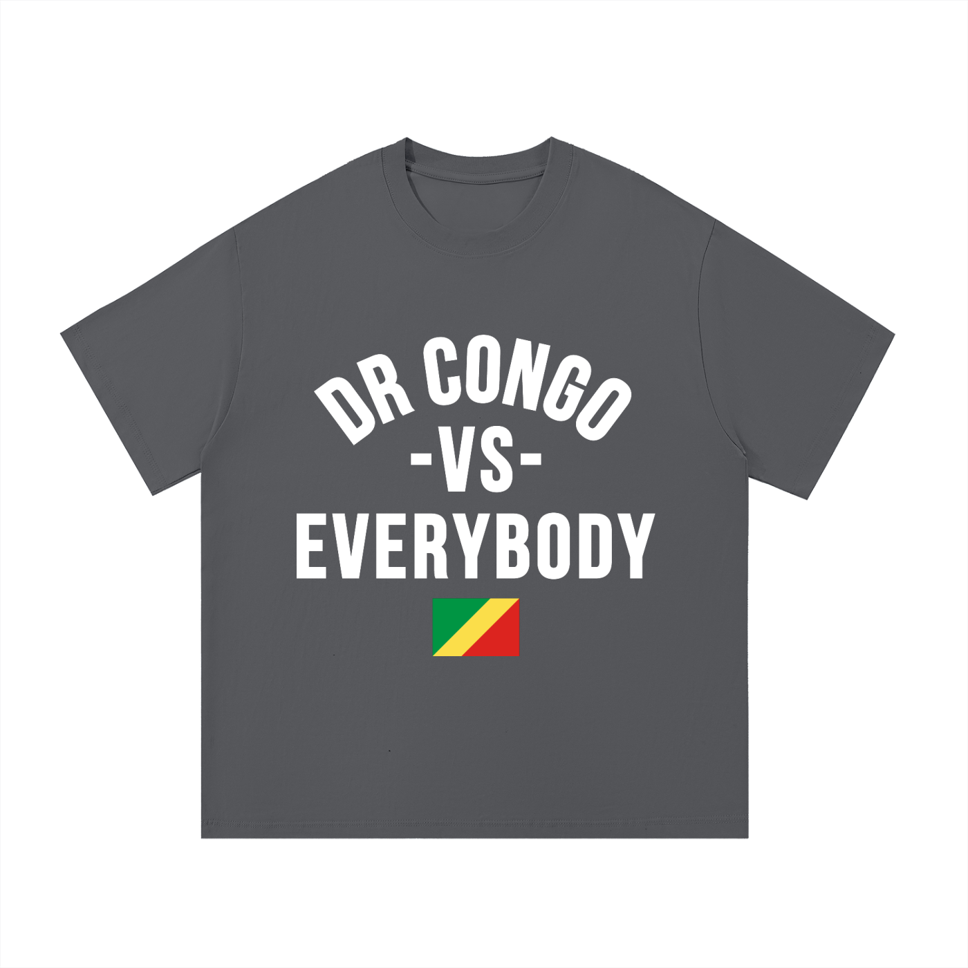 DR Congo Vs Everybody Essential Cotton T-Shirt