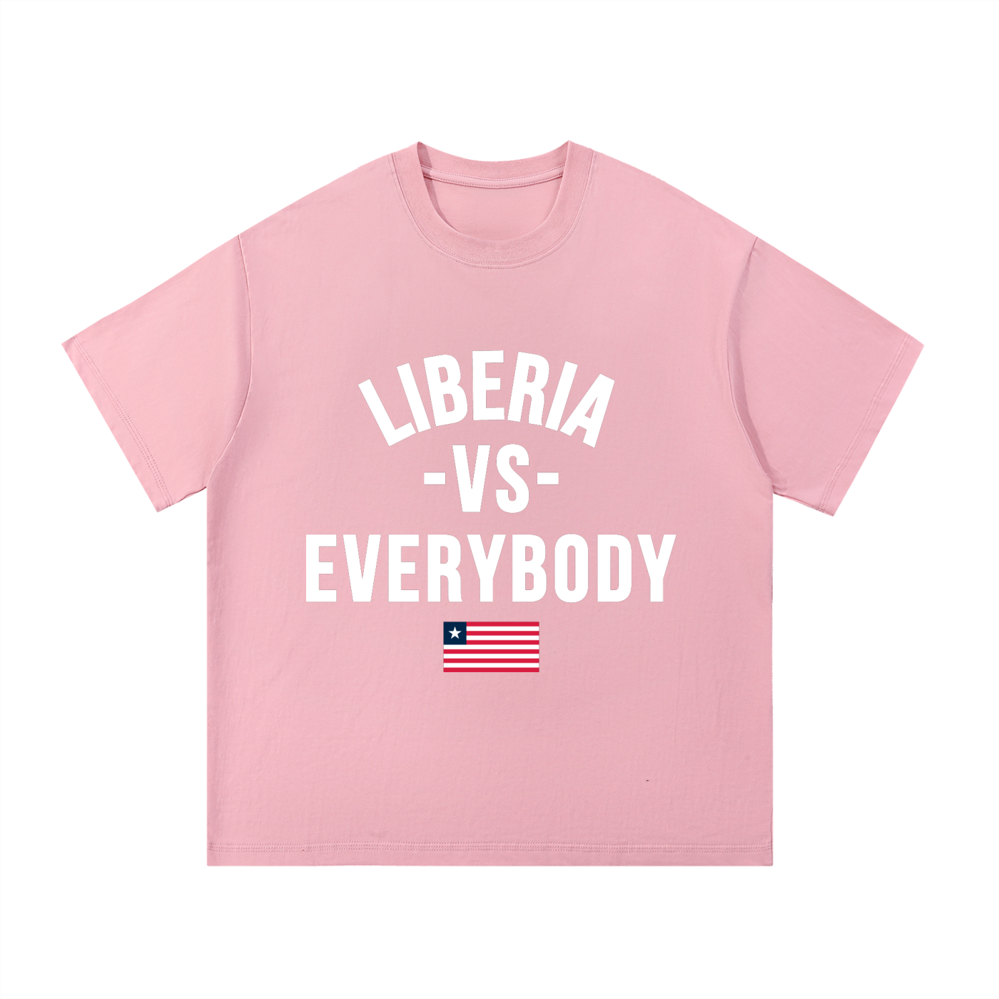 Liberia Vs Everybody Essential Cotton T-Shirt