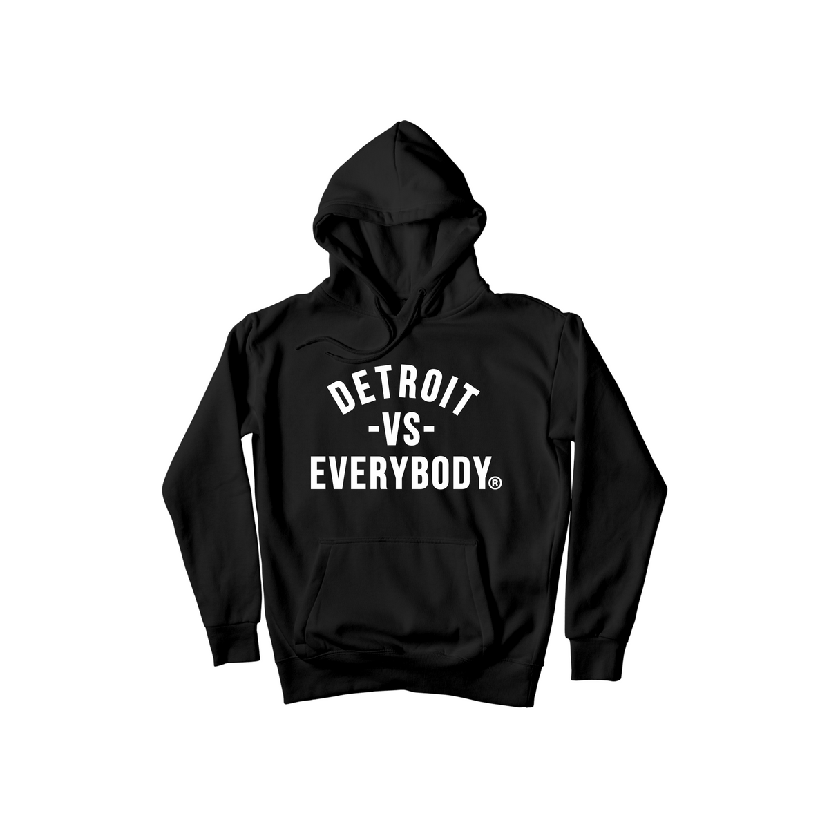 Detroit Vs Everybody Hoodie- Black/White image 0