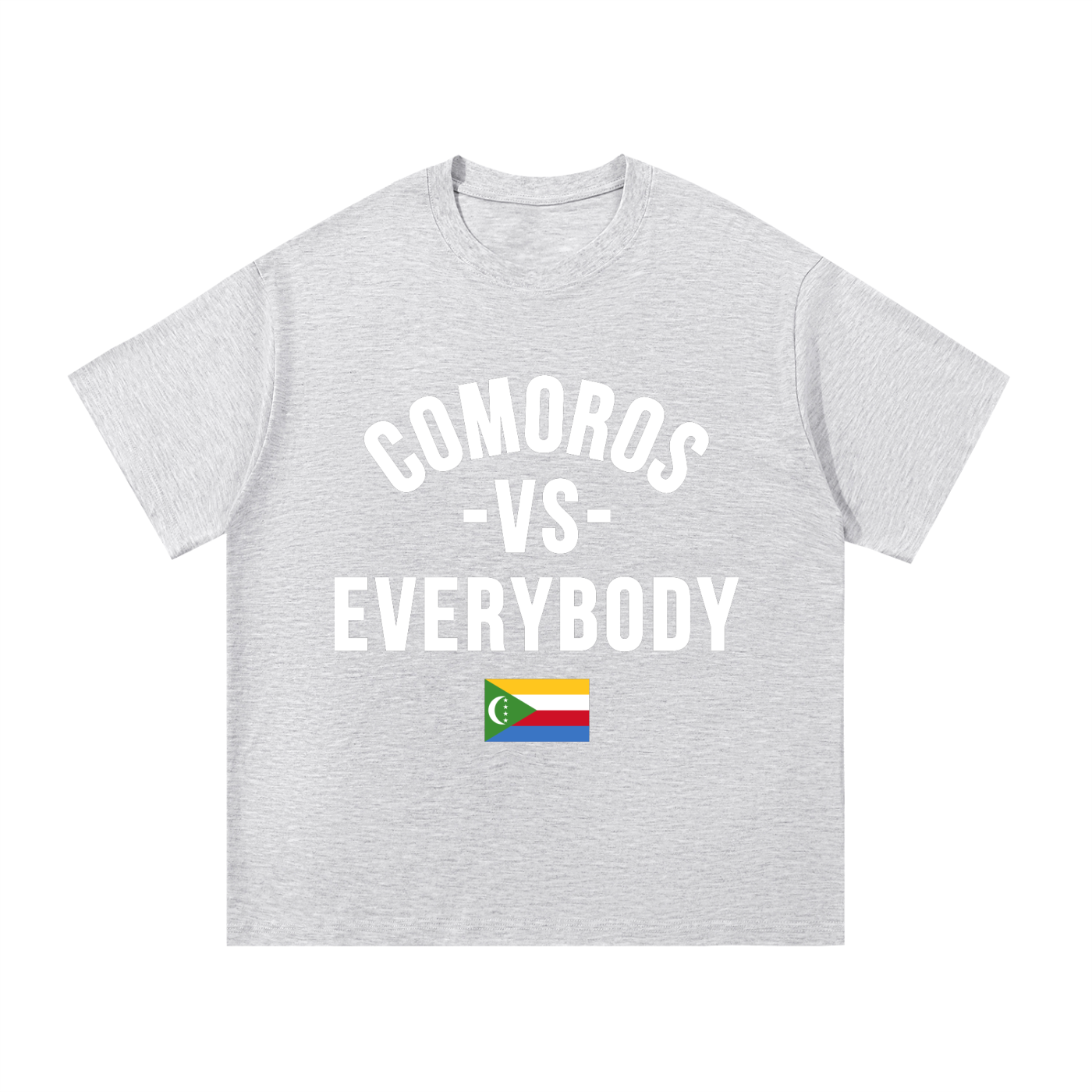 Comoros Vs Everybody Essential Cotton T-Shirt