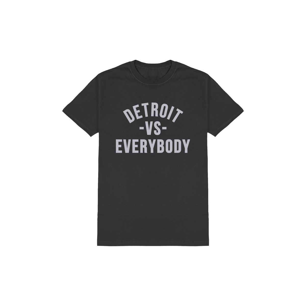 Detroit VS Everybody T-Shirt - Black/Grey