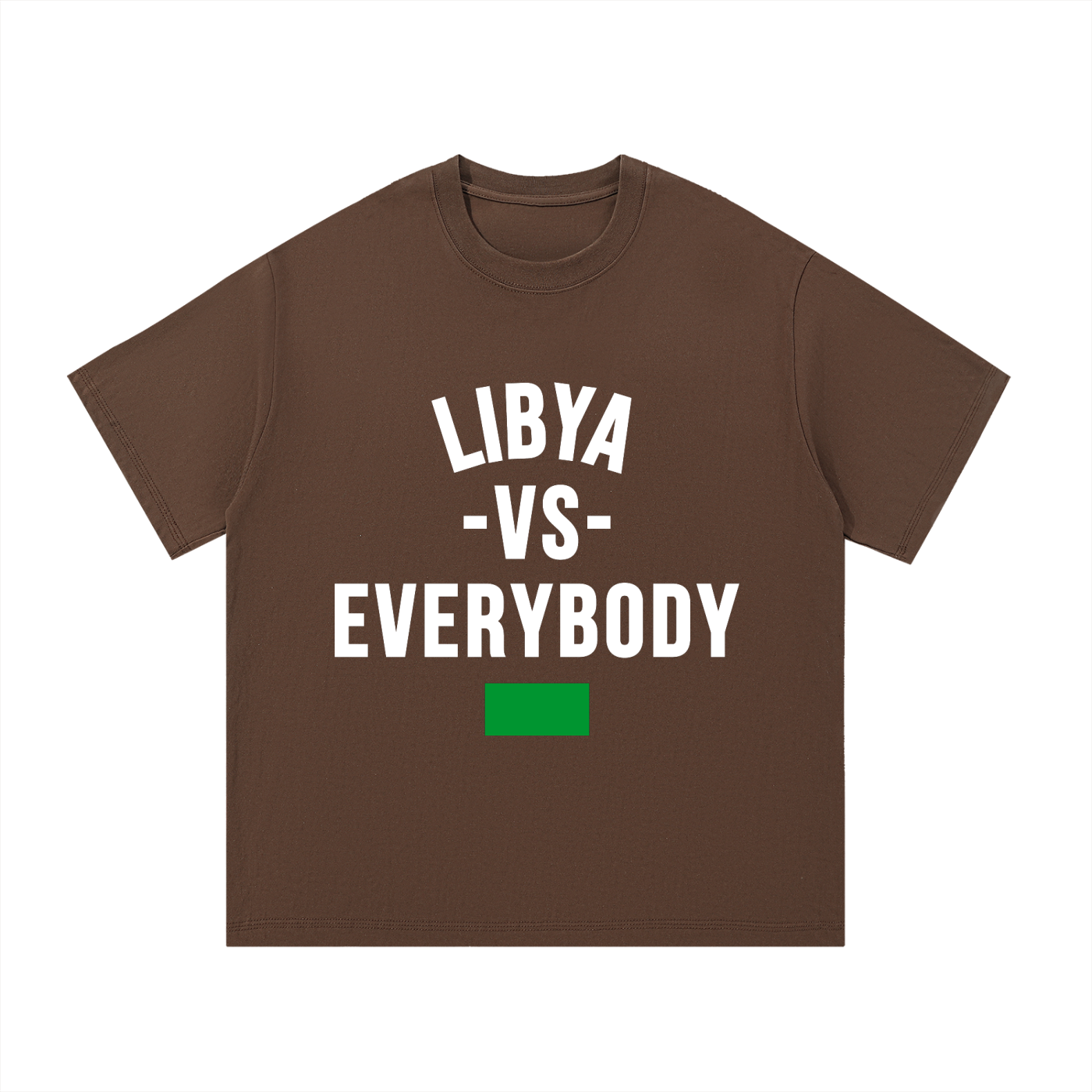Libya Vs Everybody Essential Cotton T-Shirt