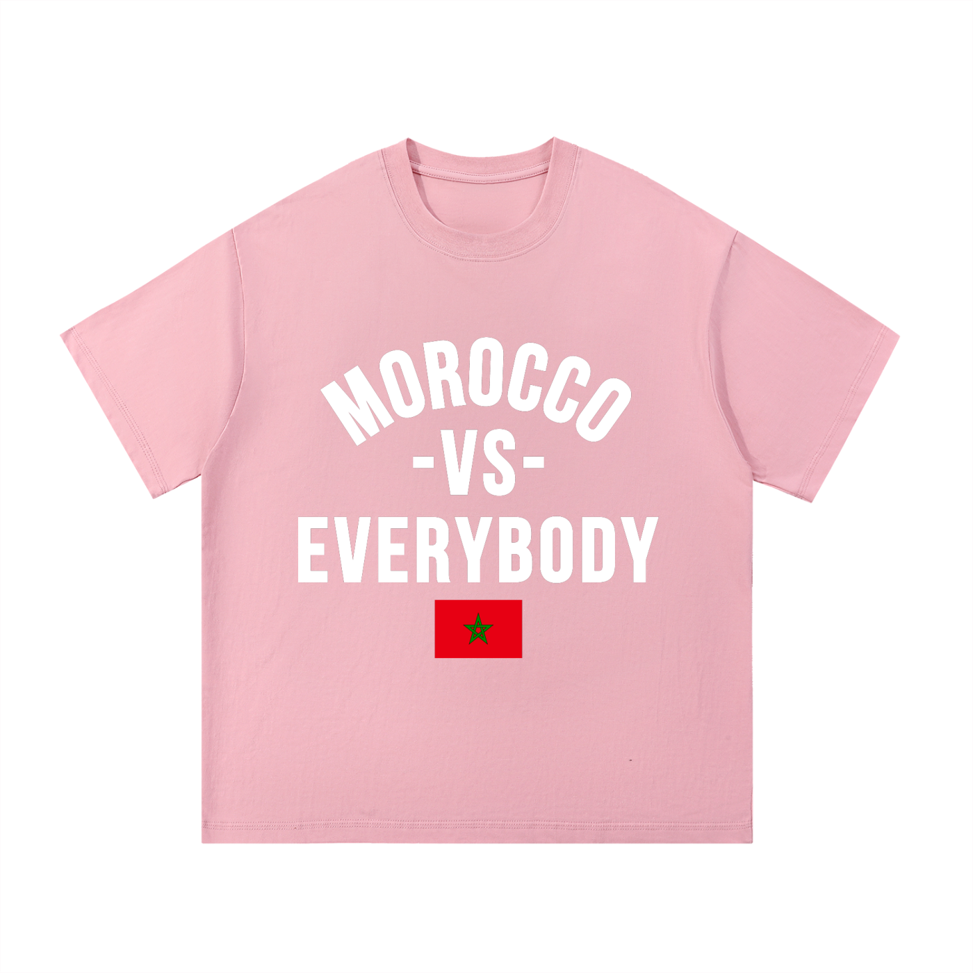 Morocco Vs Everybody Essential Cotton T-Shirt