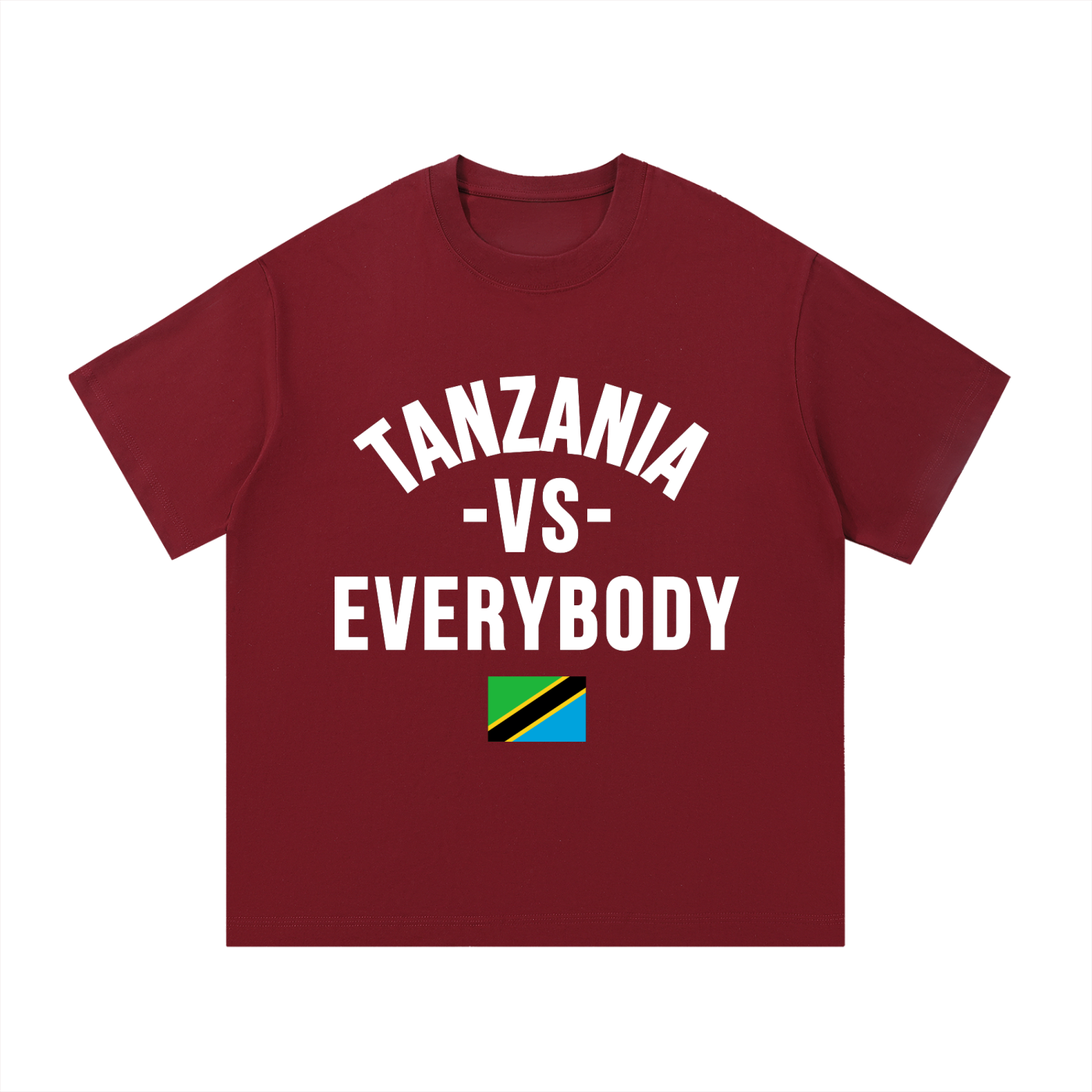 Tanzania Vs Everybody Essential Cotton T-Shirt