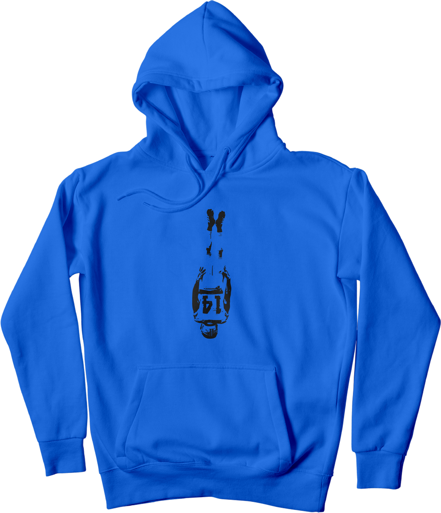 St. Brown Hoodie - Blue/Black image 0