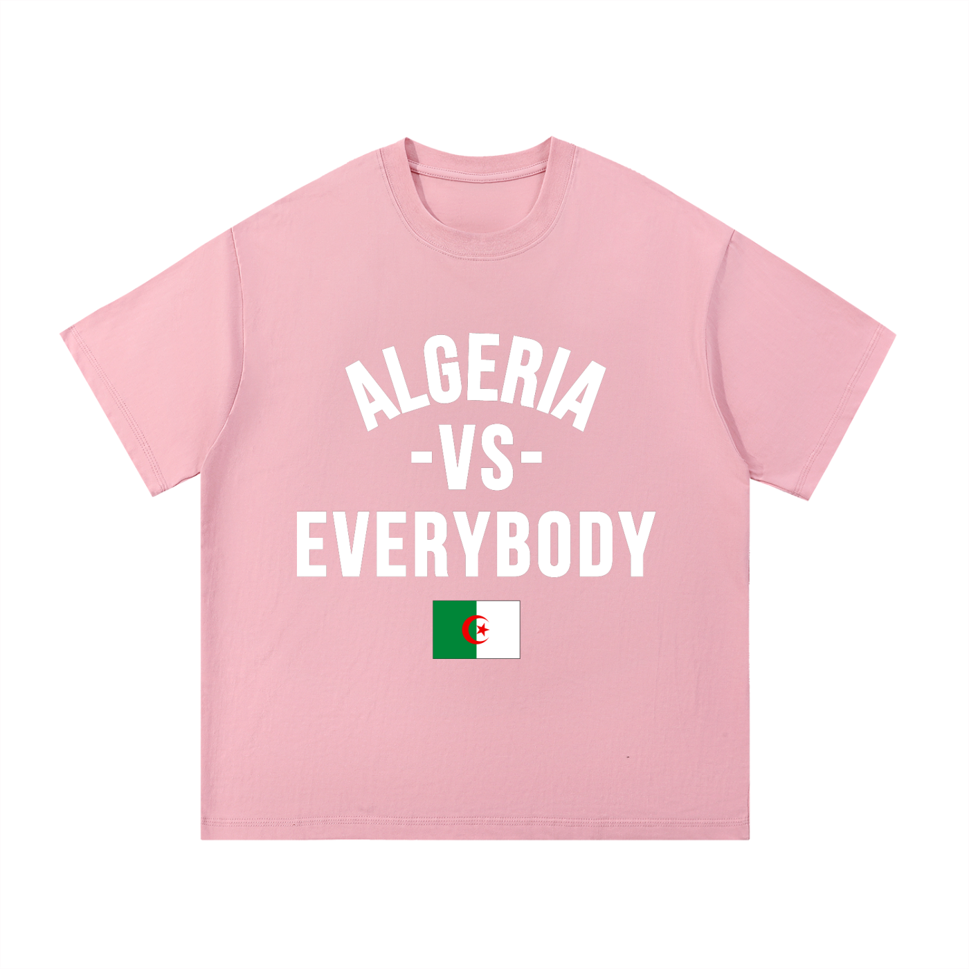 Algeria Vs Everybody Essential Cotton T-Shirt
