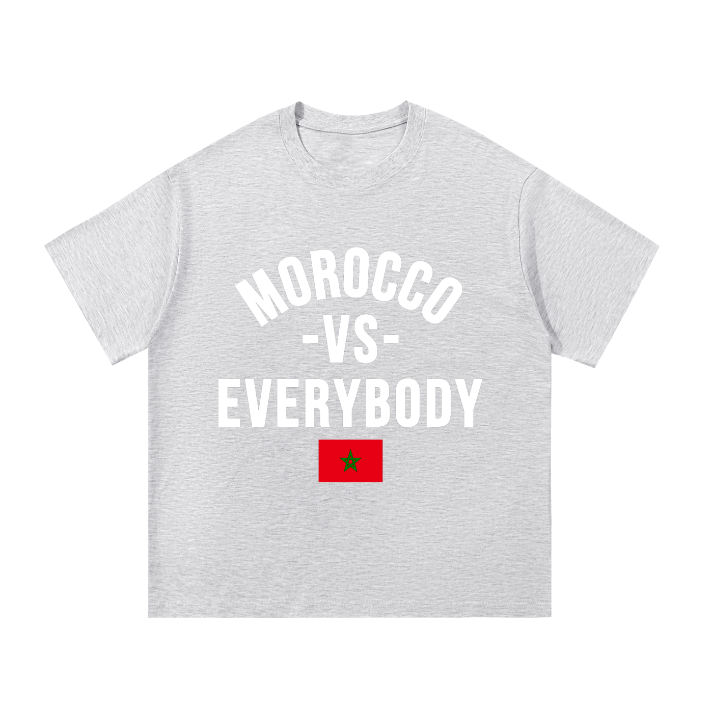 Morocco Vs Everybody Essential Cotton T-Shirt