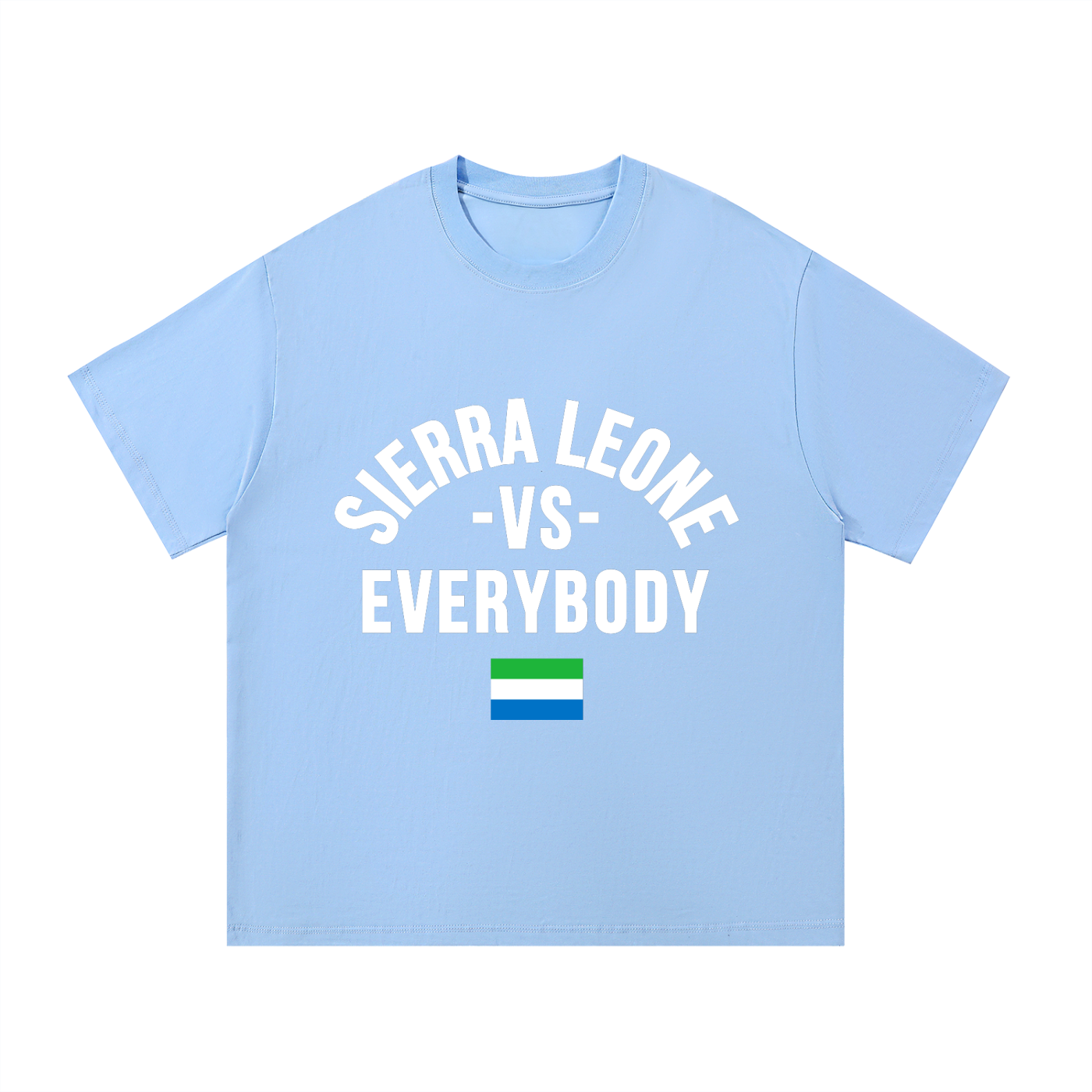 Sierra Leone Vs Everybody Essential Cotton T-Shirt