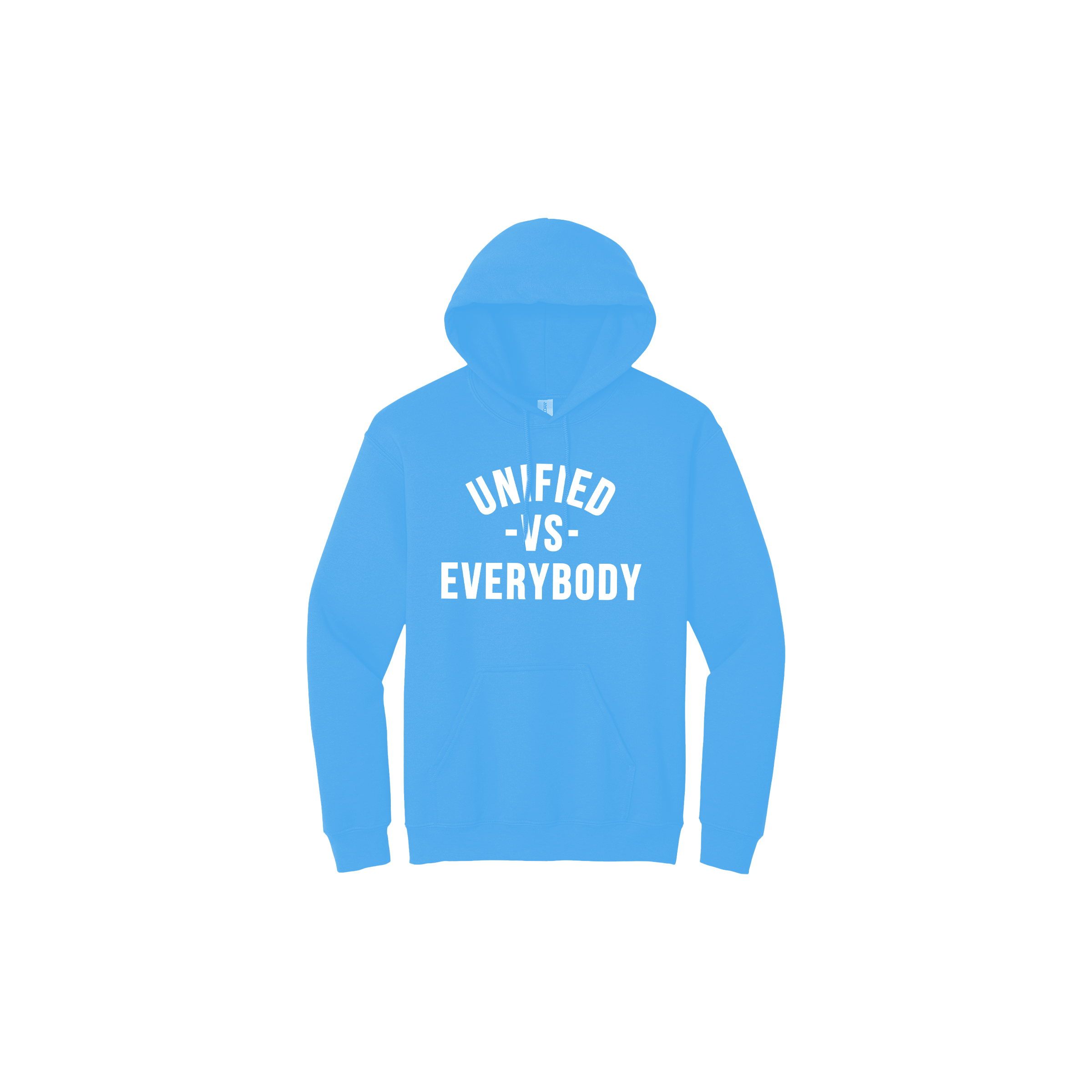 Unified Vs Everybody Hoodie Light Blue image 0