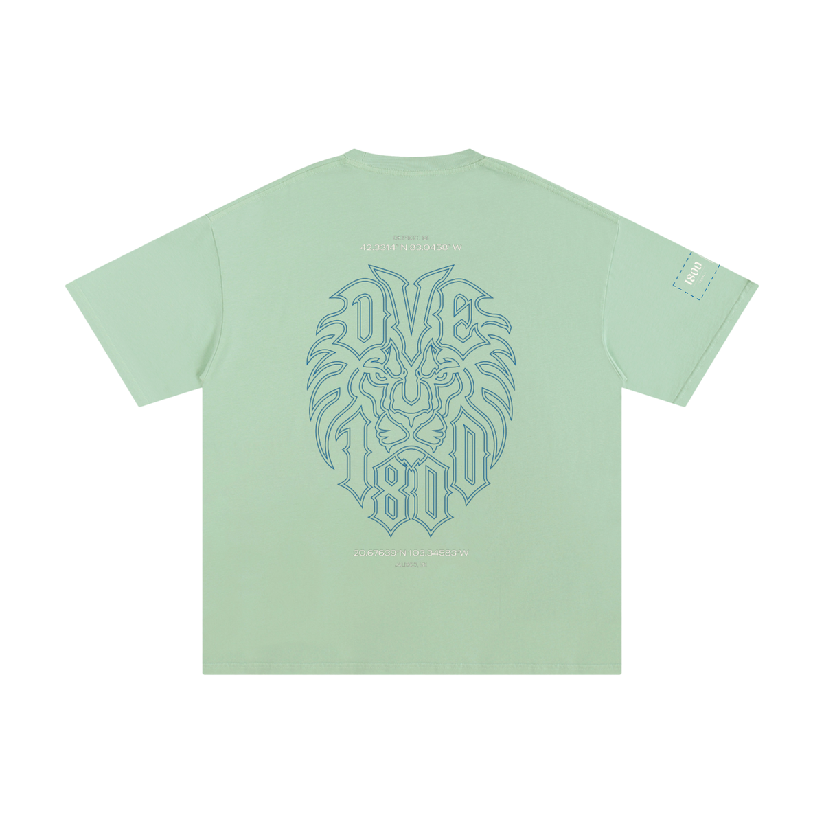 Detroit Loves Tequila Roar Tee