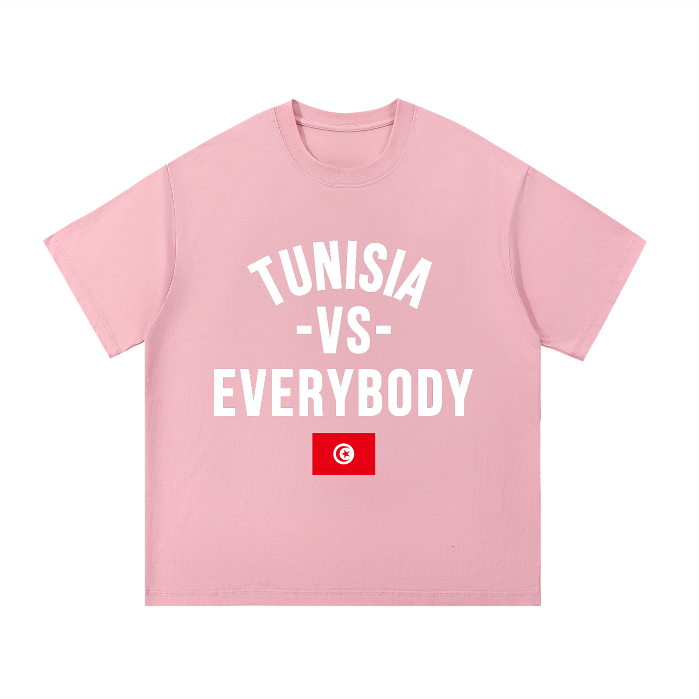 Tunisia Vs Everybody Essential Cotton T-Shirt