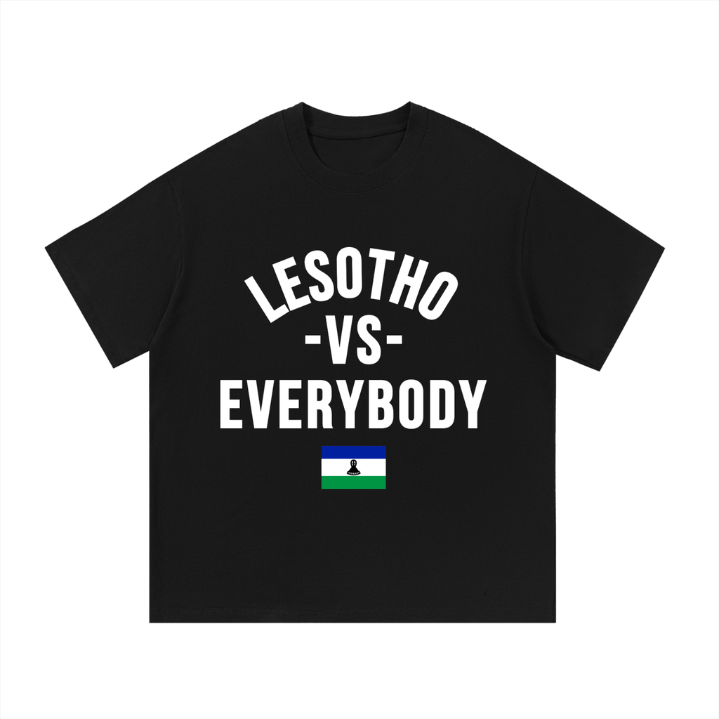 Lesotho Vs Everybody Essential Cotton T-Shirt
