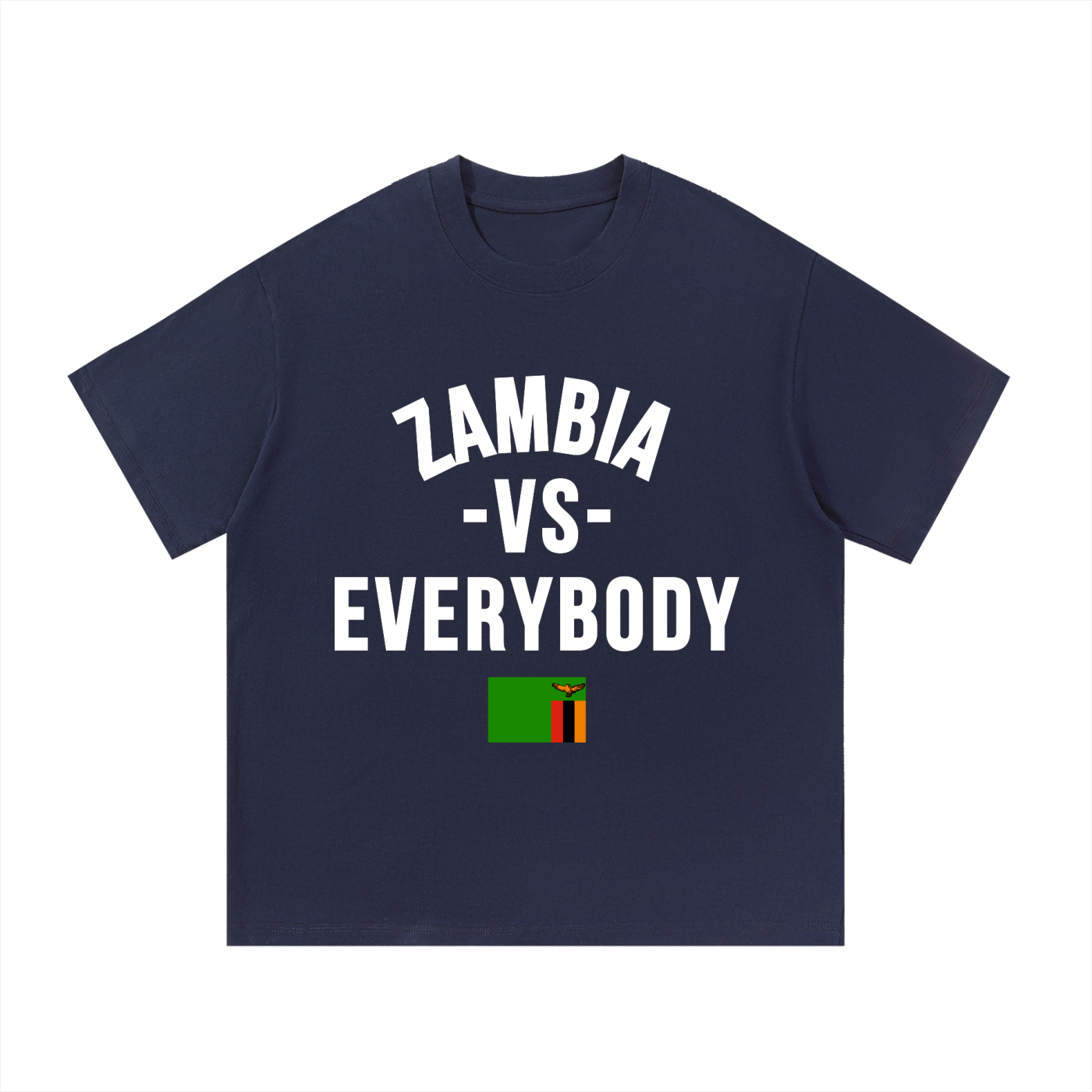 Zambia Vs Everybody Essential Cotton T-Shirt