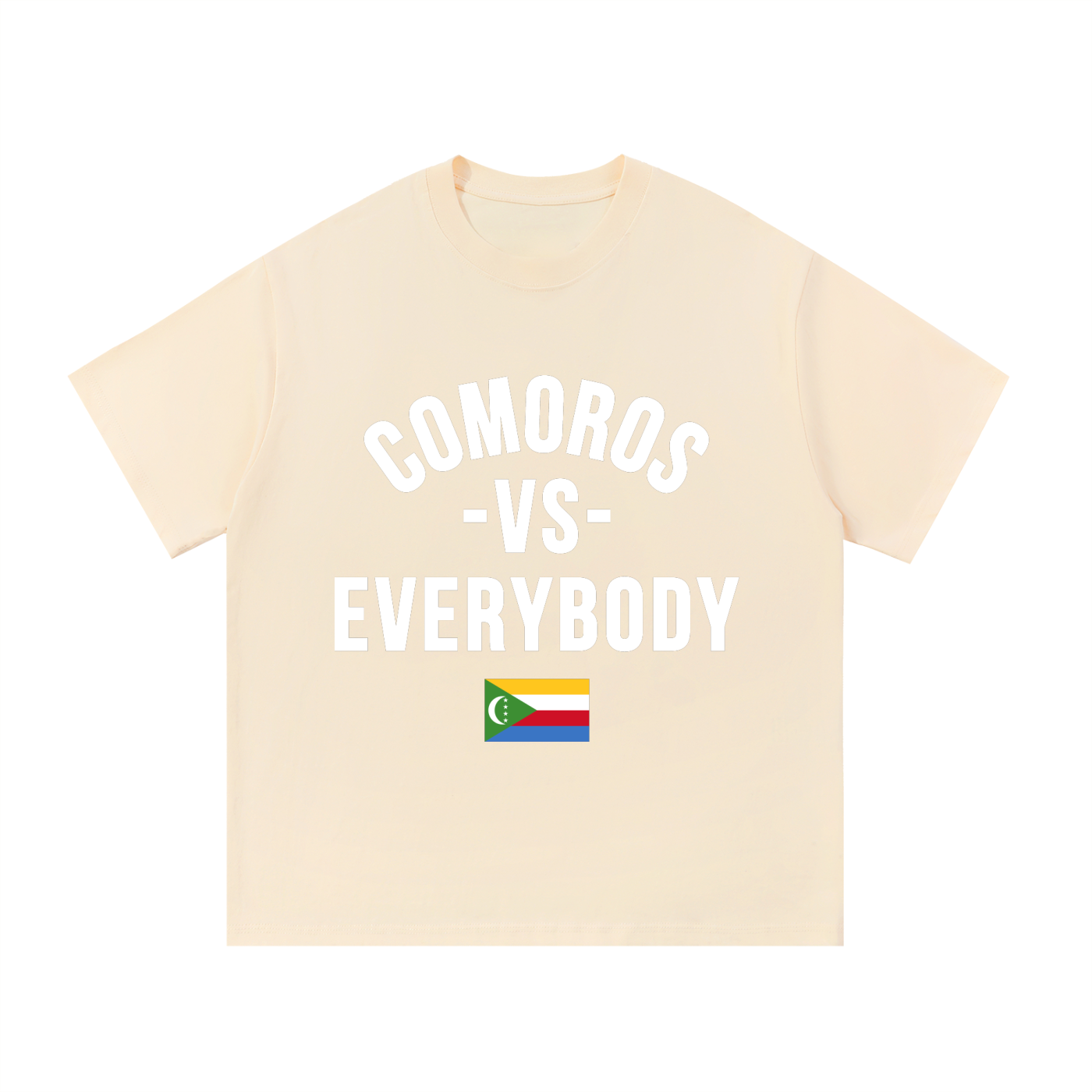 Comoros Vs Everybody Essential Cotton T-Shirt